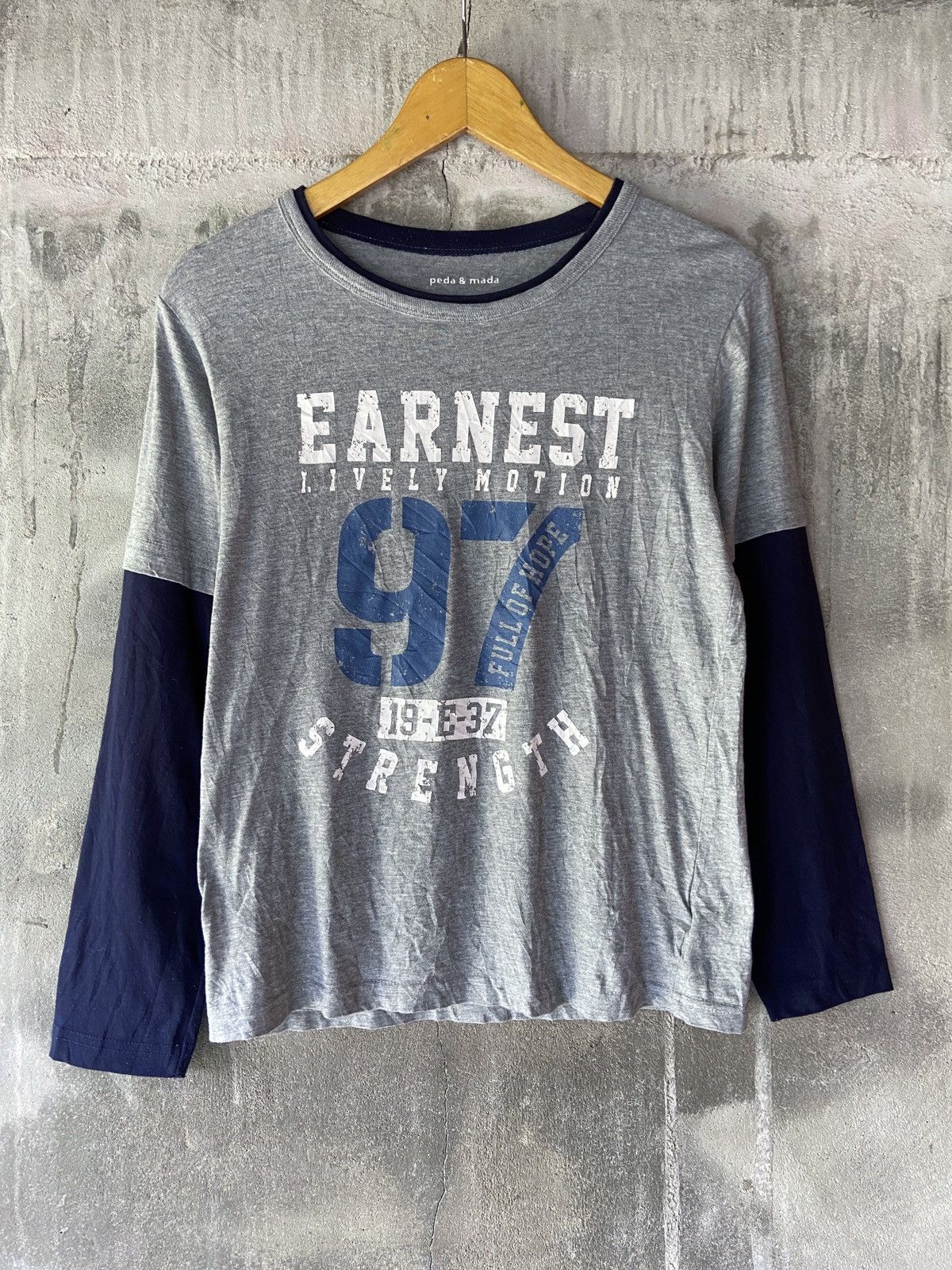 Beauty Beast × Hysteric Glamour × Japanese Brand EARNEST LIVELY MOTION STRENGTH DOUBLE LAYER LONG SLEEVE Size US S / EU 44-46 / 1 - 1 Thumbnail