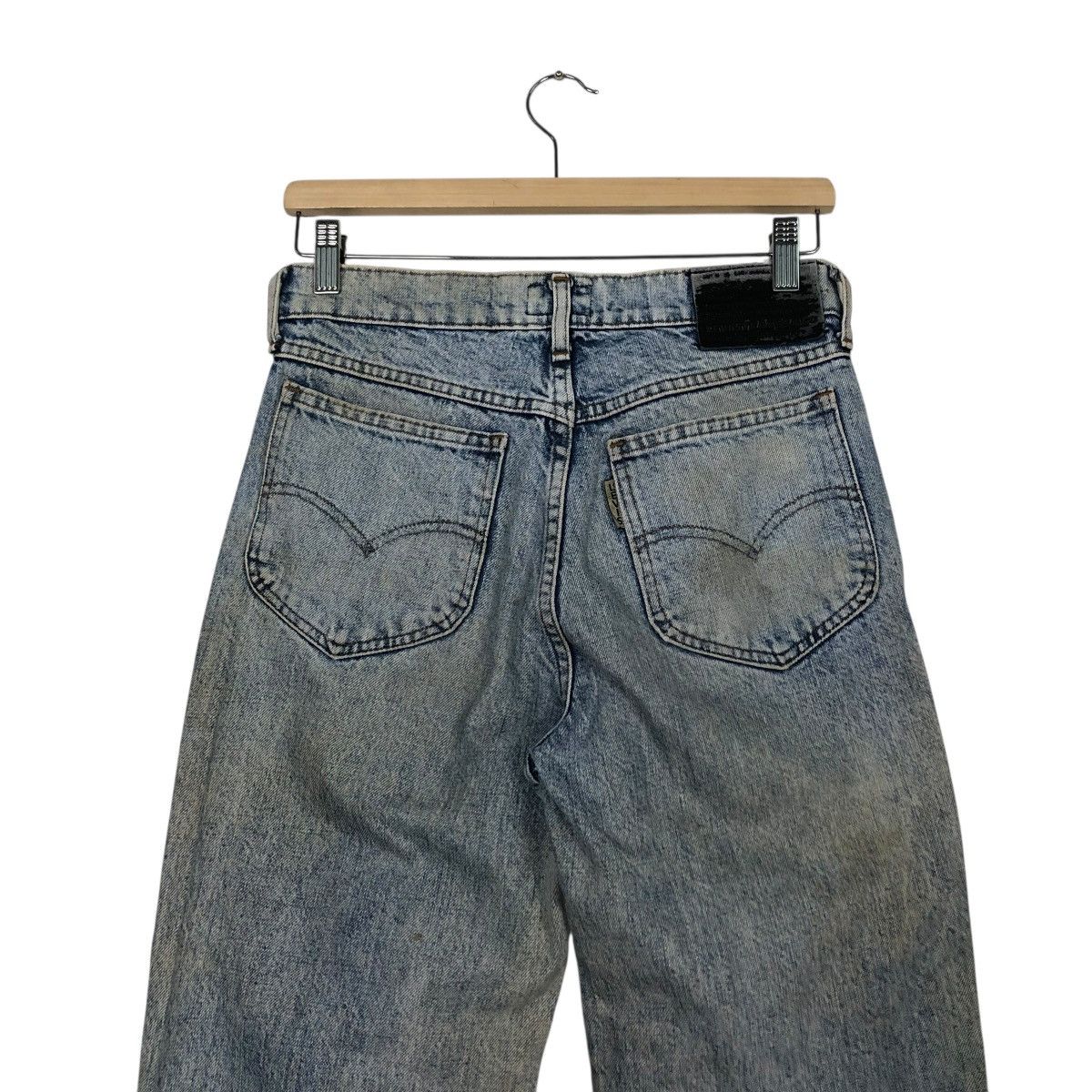 Levi's 🔥VINTAGE ACID WASH DESIGN LEVIS DENIM STRAIGHT CUT Size 28" / US 6 / IT 42 - 11 Thumbnail