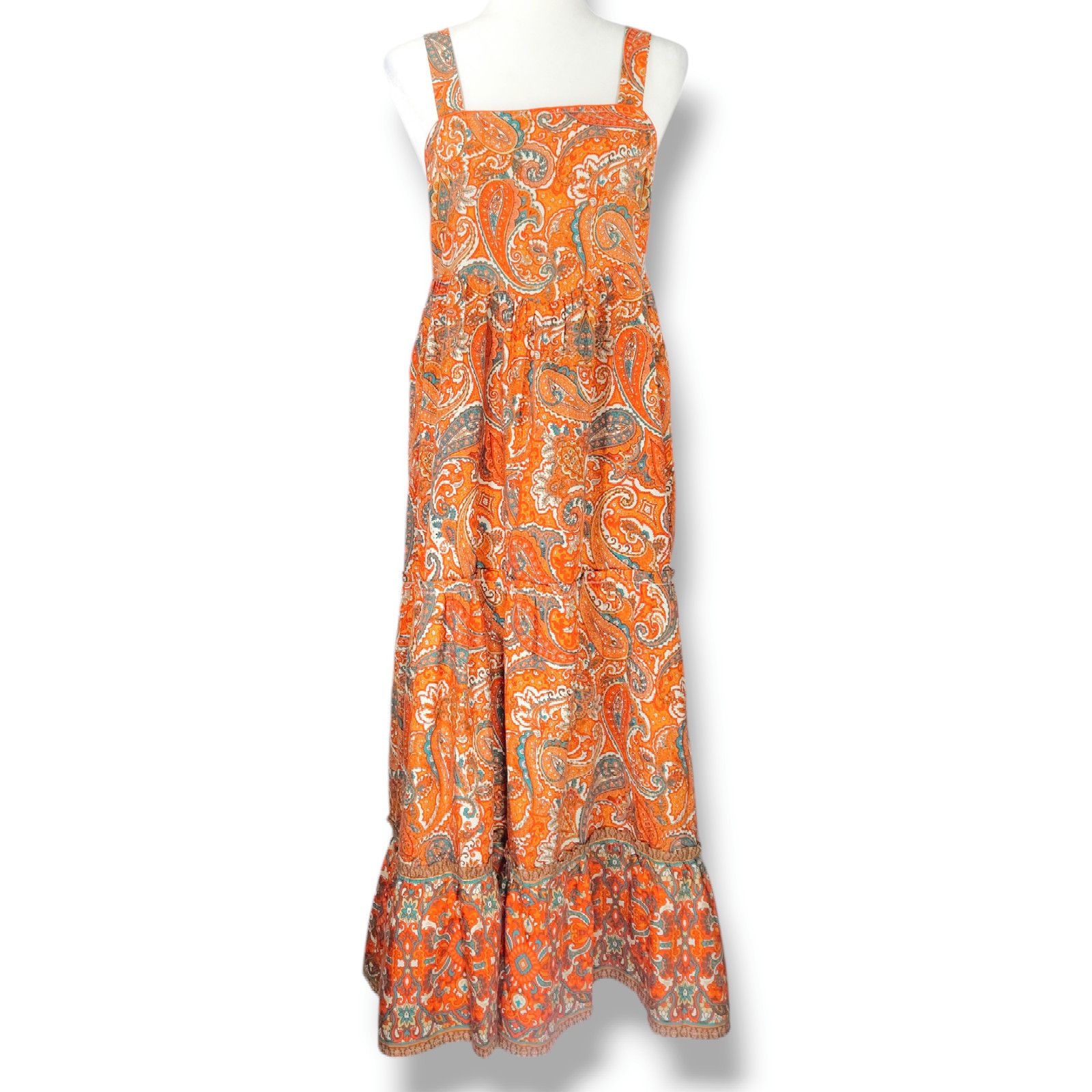 Other EUC B.O.G. Band of the Free Alejandra Paisley Dress Sz. M Size M / US 6-8 / IT 42-44 - 3 Thumbnail