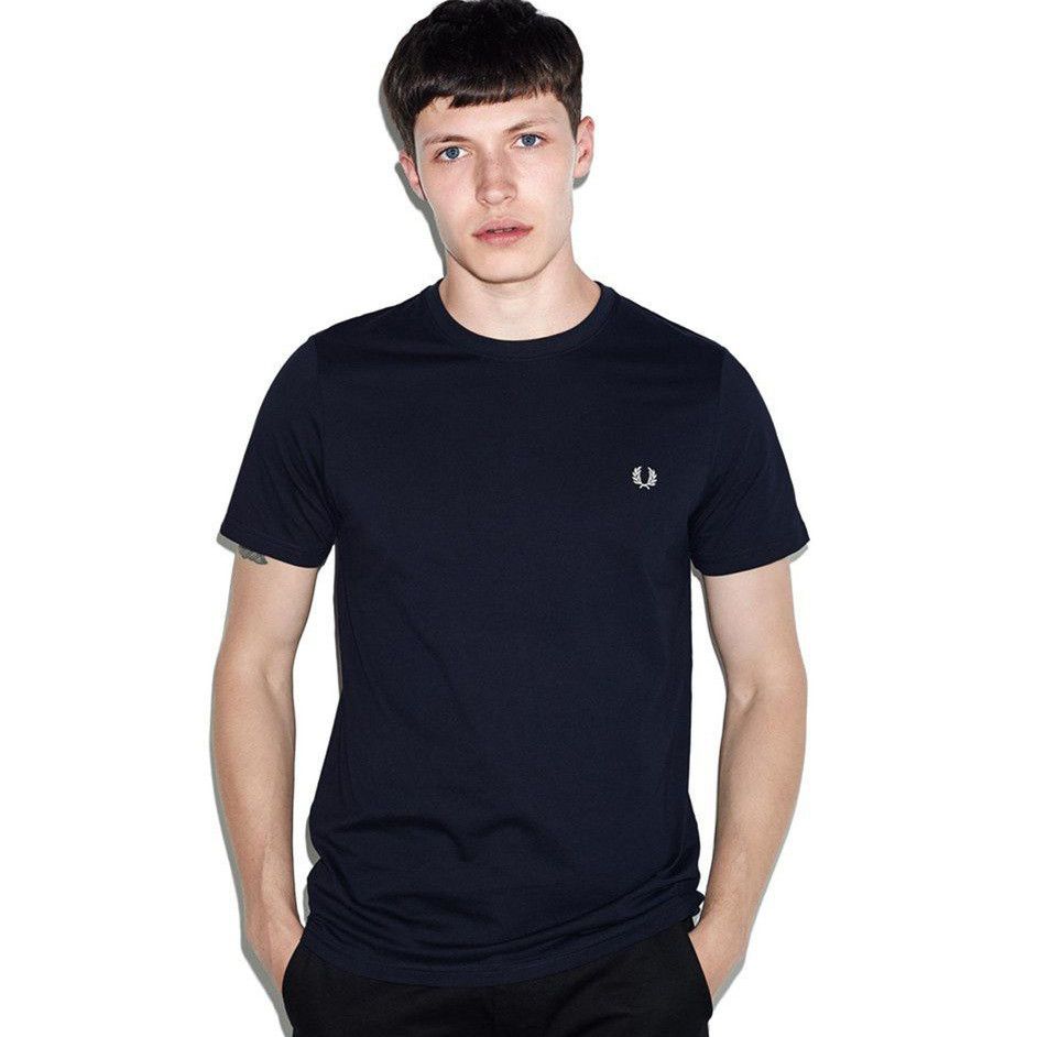 fred perry shirt Men's Casual Short Sleeve Top