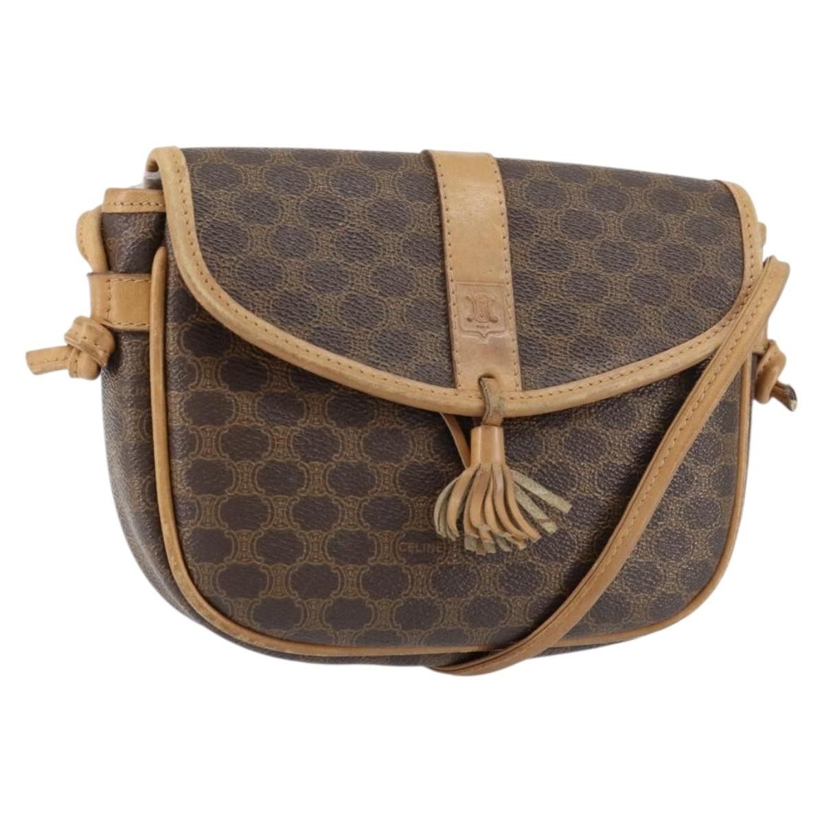 Celine Celine Vintage Macadam Canvas and Leather Size ONE SIZE - 1 Thumbnail