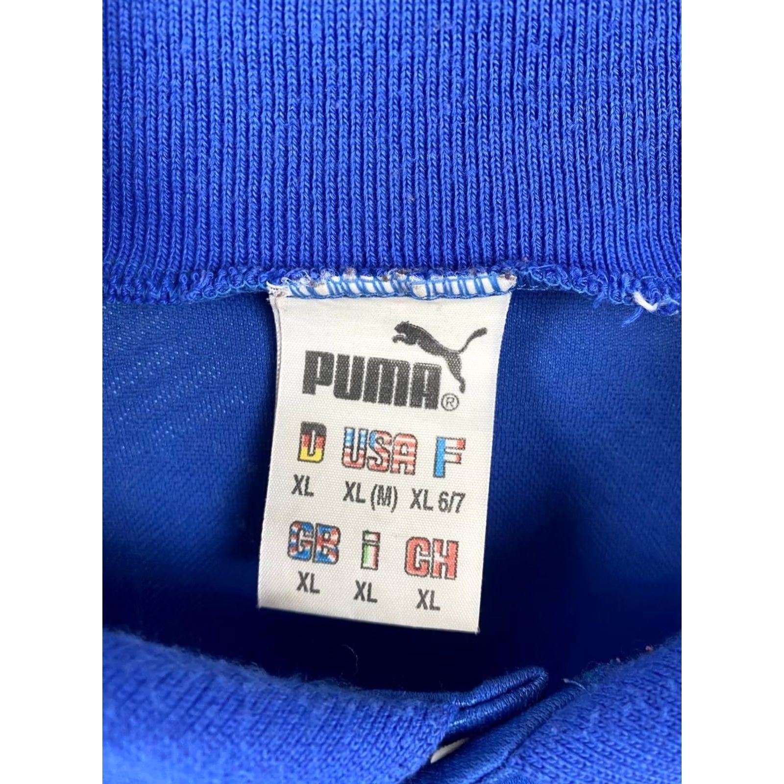 Puma Puma Mens Polo Shirt Size XL Blue Polyester Cotton Collared Short Sleeve Vintage US BUYERS: PLEASE NOTE Size US XL / EU 56 / 4 - 3 Thumbnail