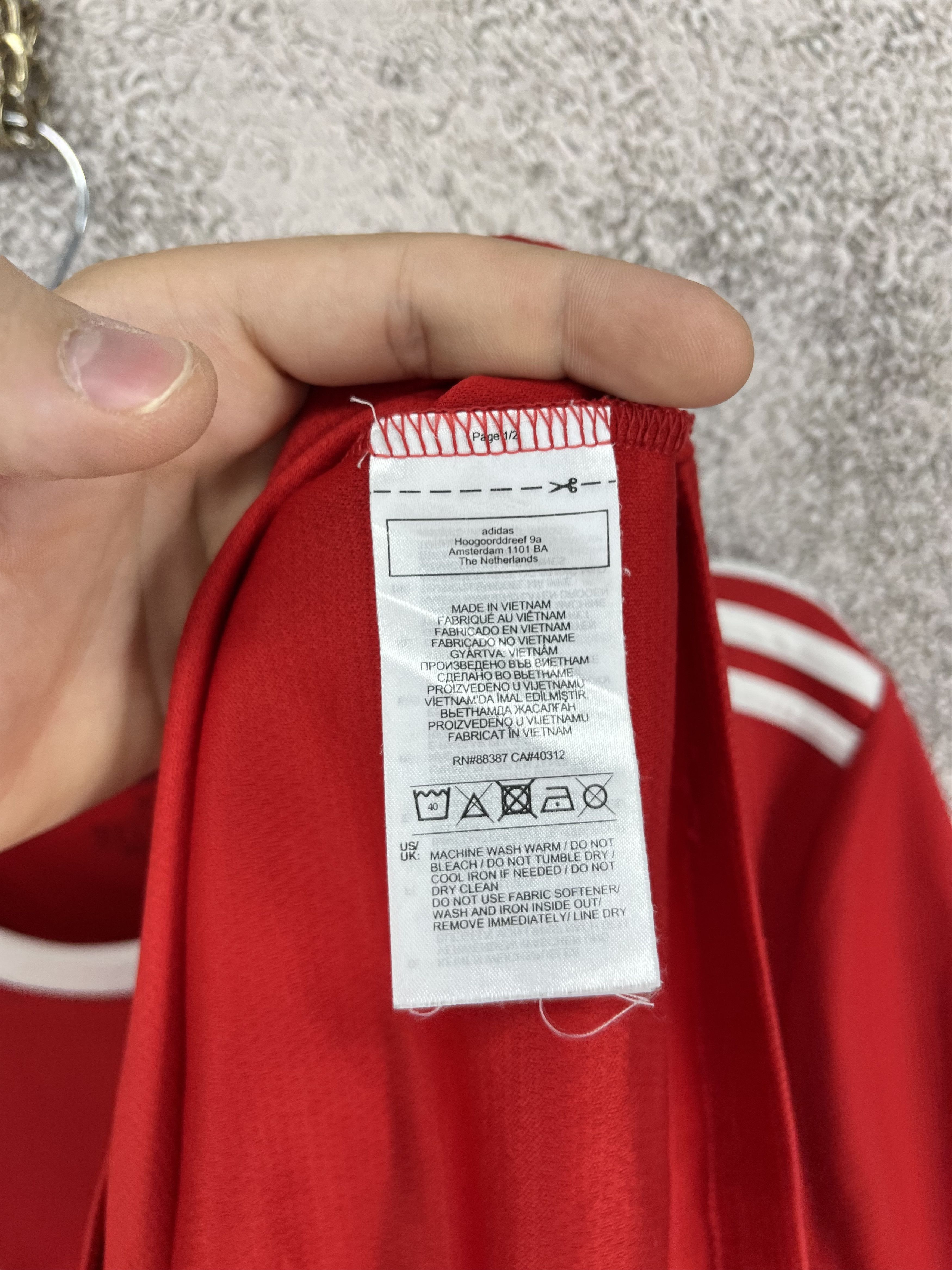 Adidas RARE Manchester United Adidas Home Football Soccer Jersey Size US XL / EU 56 / 4 - 11 Thumbnail