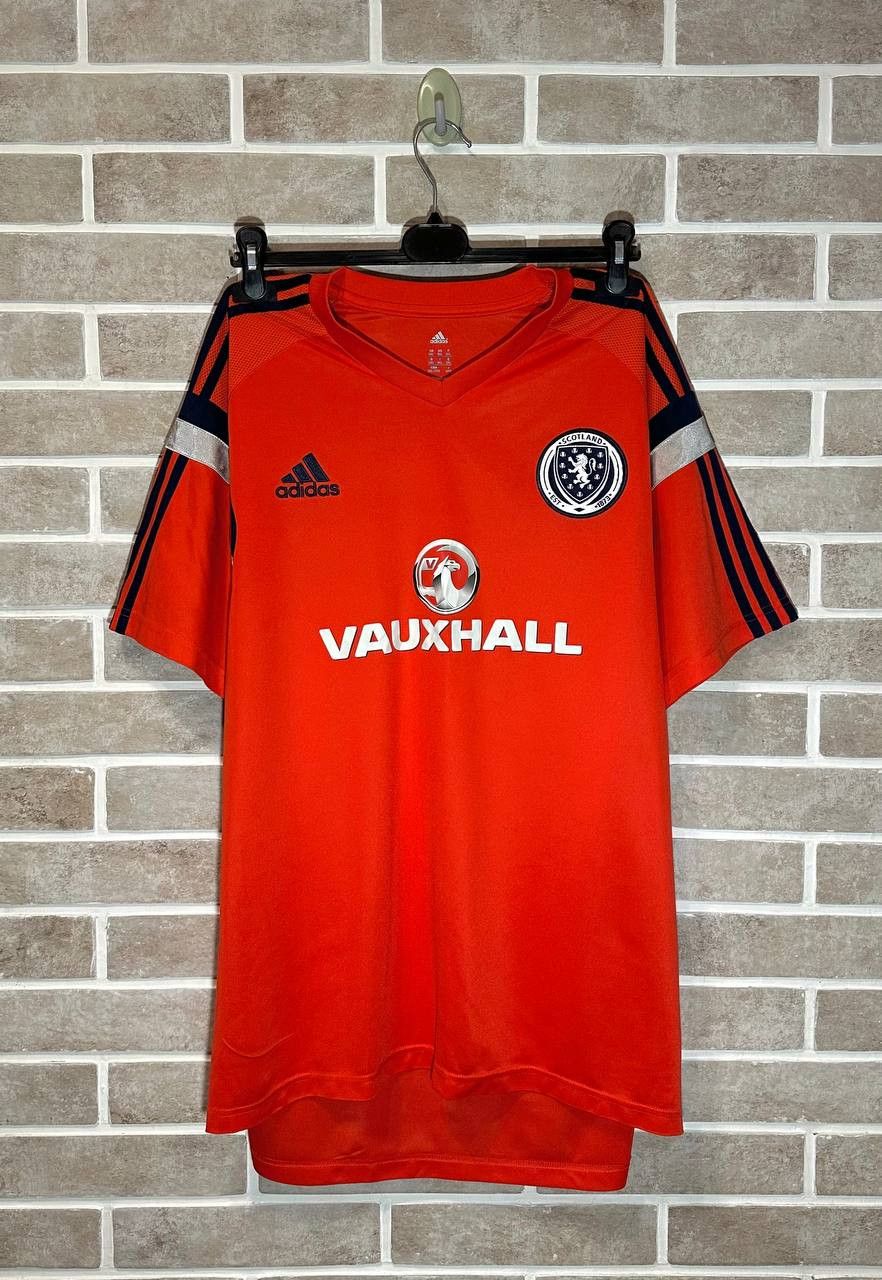 Adidas Scotland Team Training Jersey Football Shirt Adidas 2013 Size US XXL / EU 58 / 5 - 1 Thumbnail