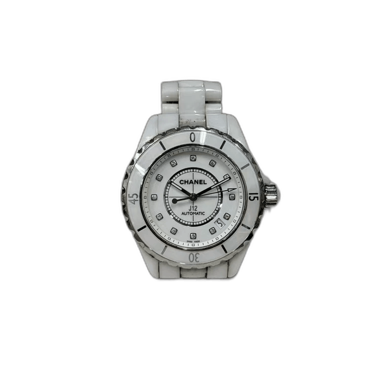 Chanel J12 Automatic Watch -Yf in White, Men's