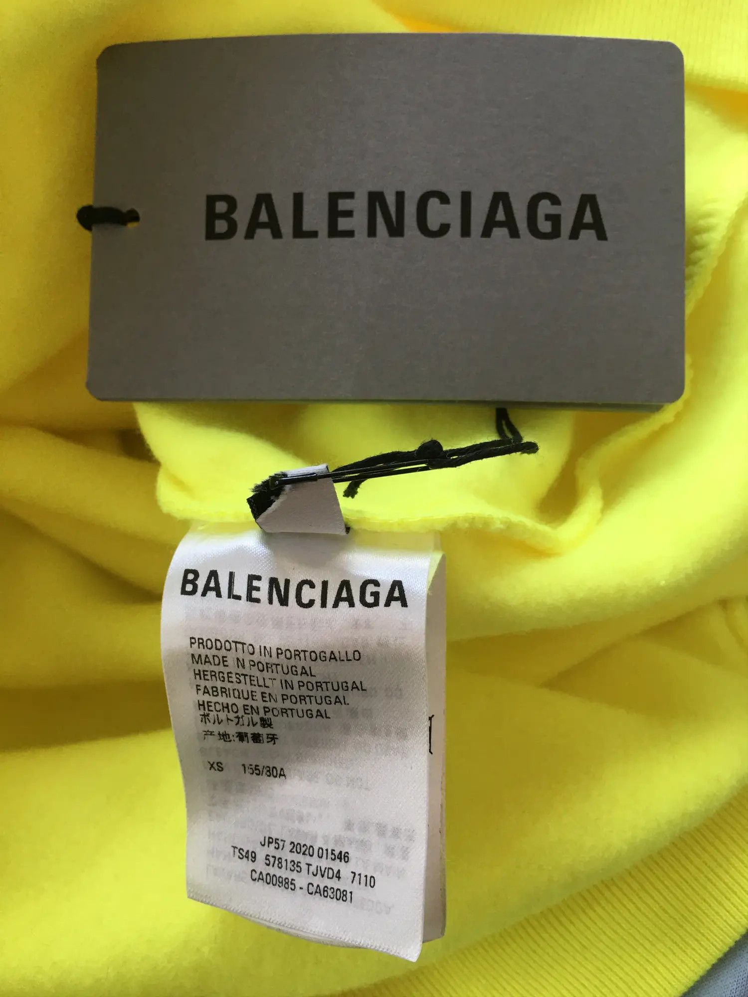 Balenciaga SS'21 Hoodie Logo Print Size US XS / EU 42 / 0 - 5 Thumbnail