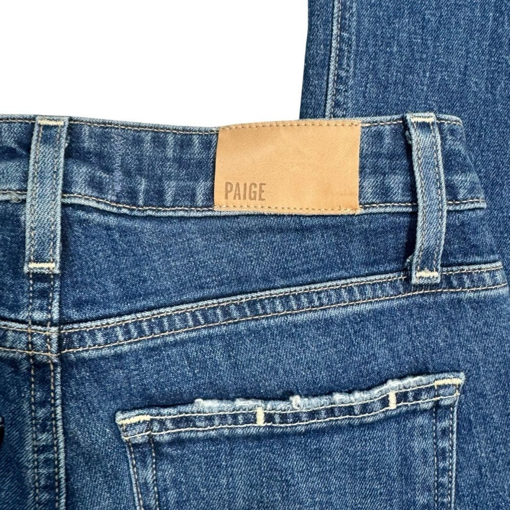 Paige NWT New Paige Colette Crop Flare Jeans Size 23 Size 23" - 9 Thumbnail