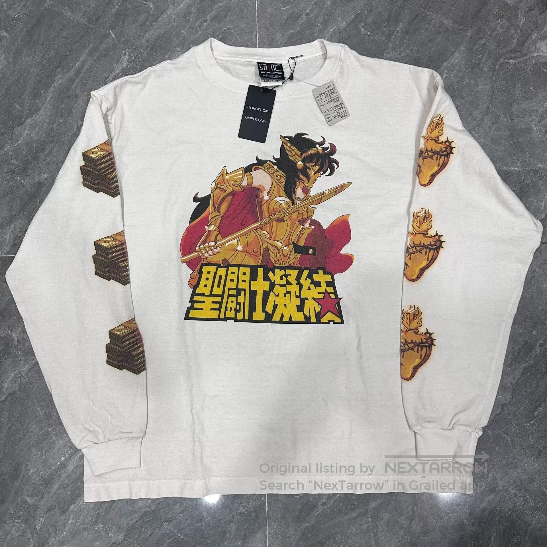 Saint Michael Saint Michael x Clot White Long. Size US XL / EU 56 / 4 - 1 Thumbnail