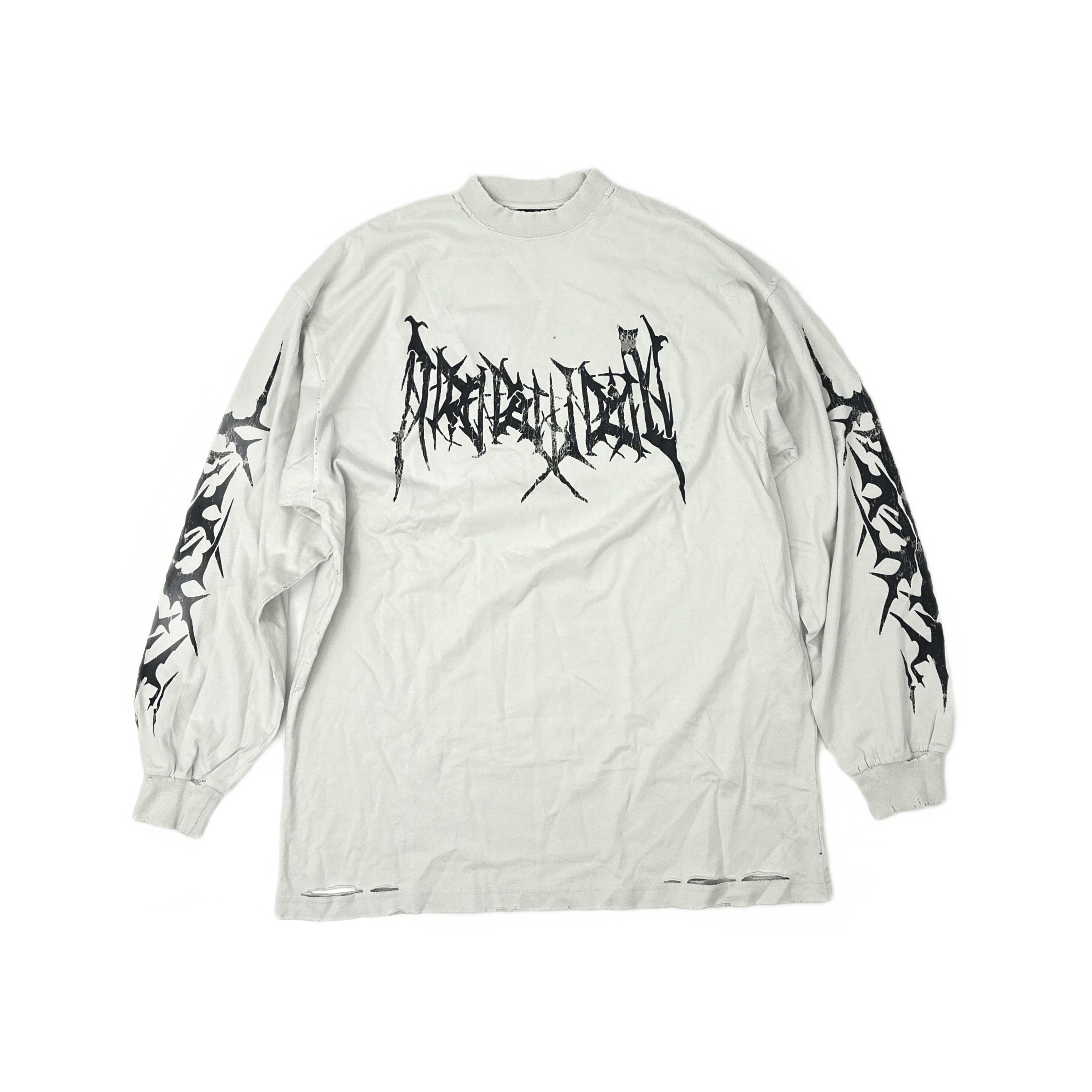 Balenciaga Balenciaga Heavy Metal Graphic Long Sleeve | Grailed