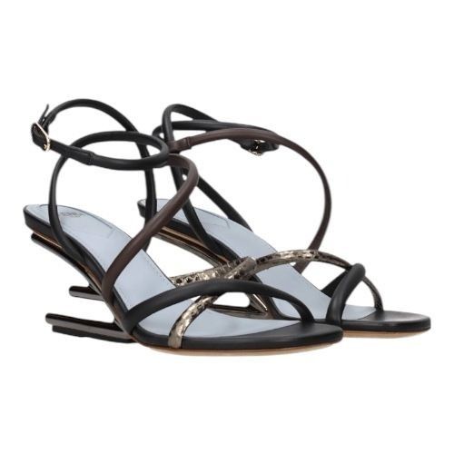 Fendi FENDI Fendi First Slide Sandals EU 37 US 7 F Shape Multicolo Size US 7 / IT 37 - 3 Thumbnail