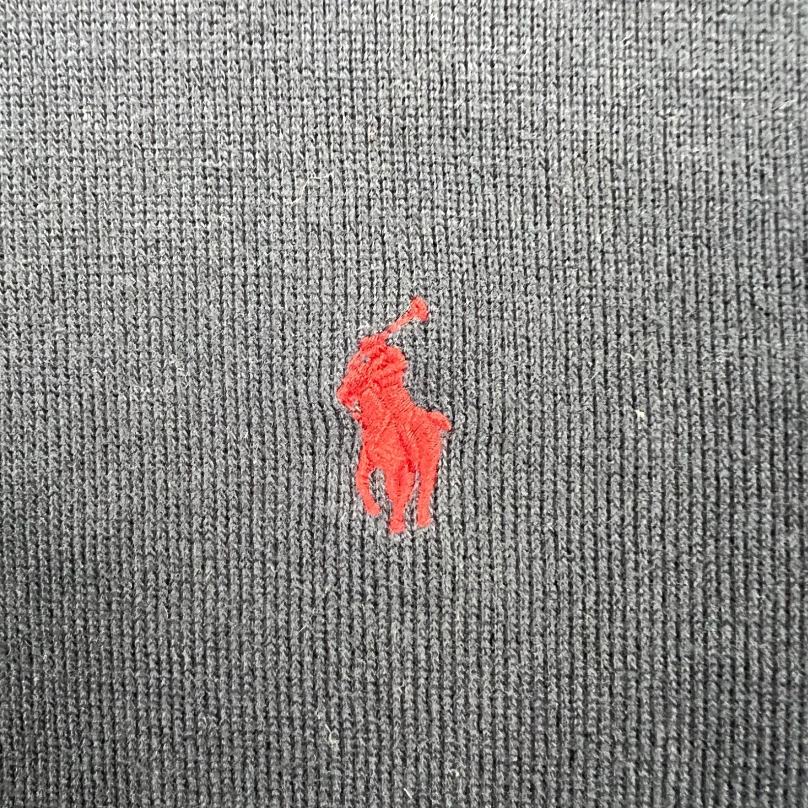 Polo Ralph Lauren Polo Ralph Lauren Men's XXL Navy Blue Sweater Quarter-Zip Cotton Knit Preppy Size US XXL / EU 58 / 5 - 2 Thumbnail