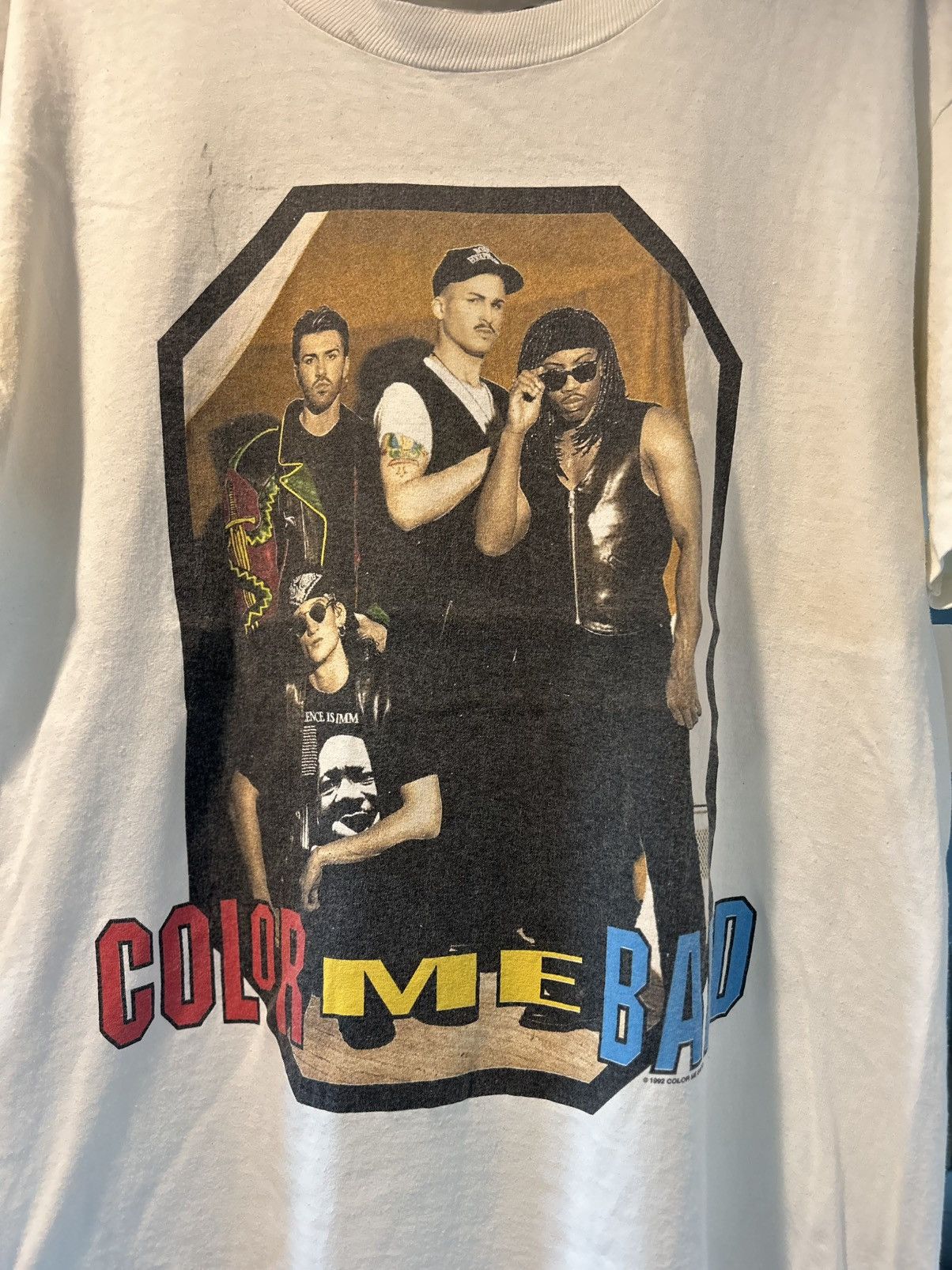 Band Tees Color Me Badd Vtg. T Shirt 1991 Size US L / EU 52-54 / 3 - 2 Thumbnail