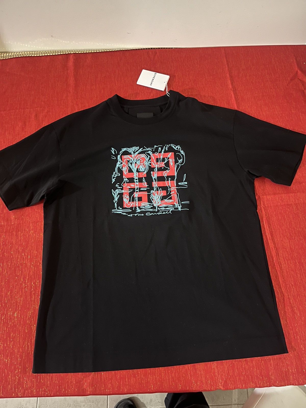 Givenchy Givenchy Logo T-Shirt Sz XL Size US XL / EU 56 / 4 - 11 Thumbnail
