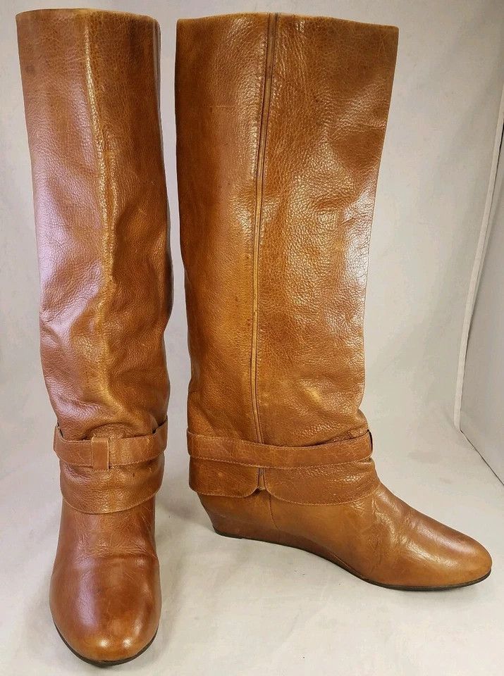Steve Madden INVEST RIDING EQUESTRIAN RARE Size US 7.5 / IT 37.5 - 7 Thumbnail