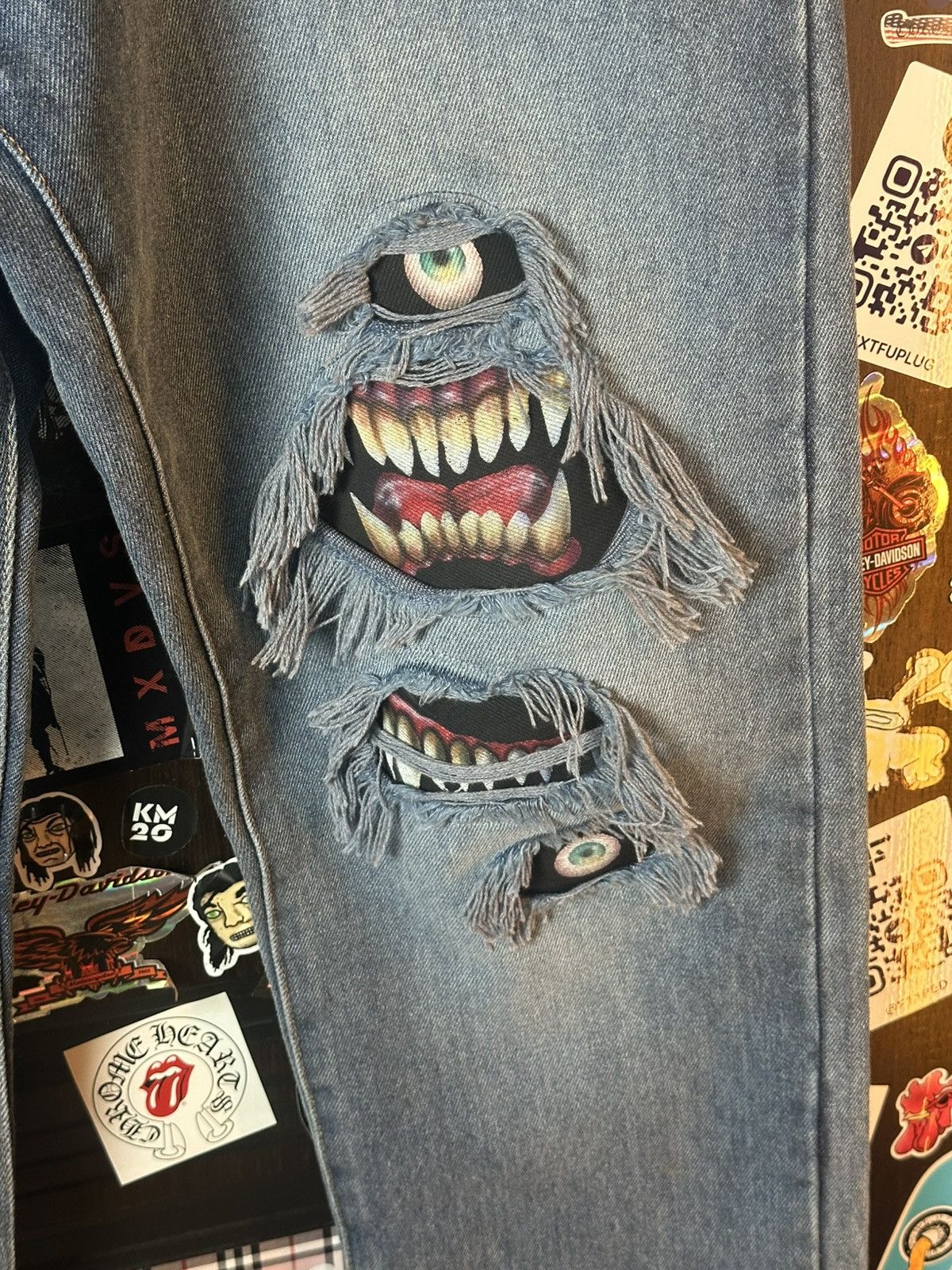 Doublet DOUBLET “Monster” Japan Denim Jeans Size US 32 / EU 48 - 10 Thumbnail