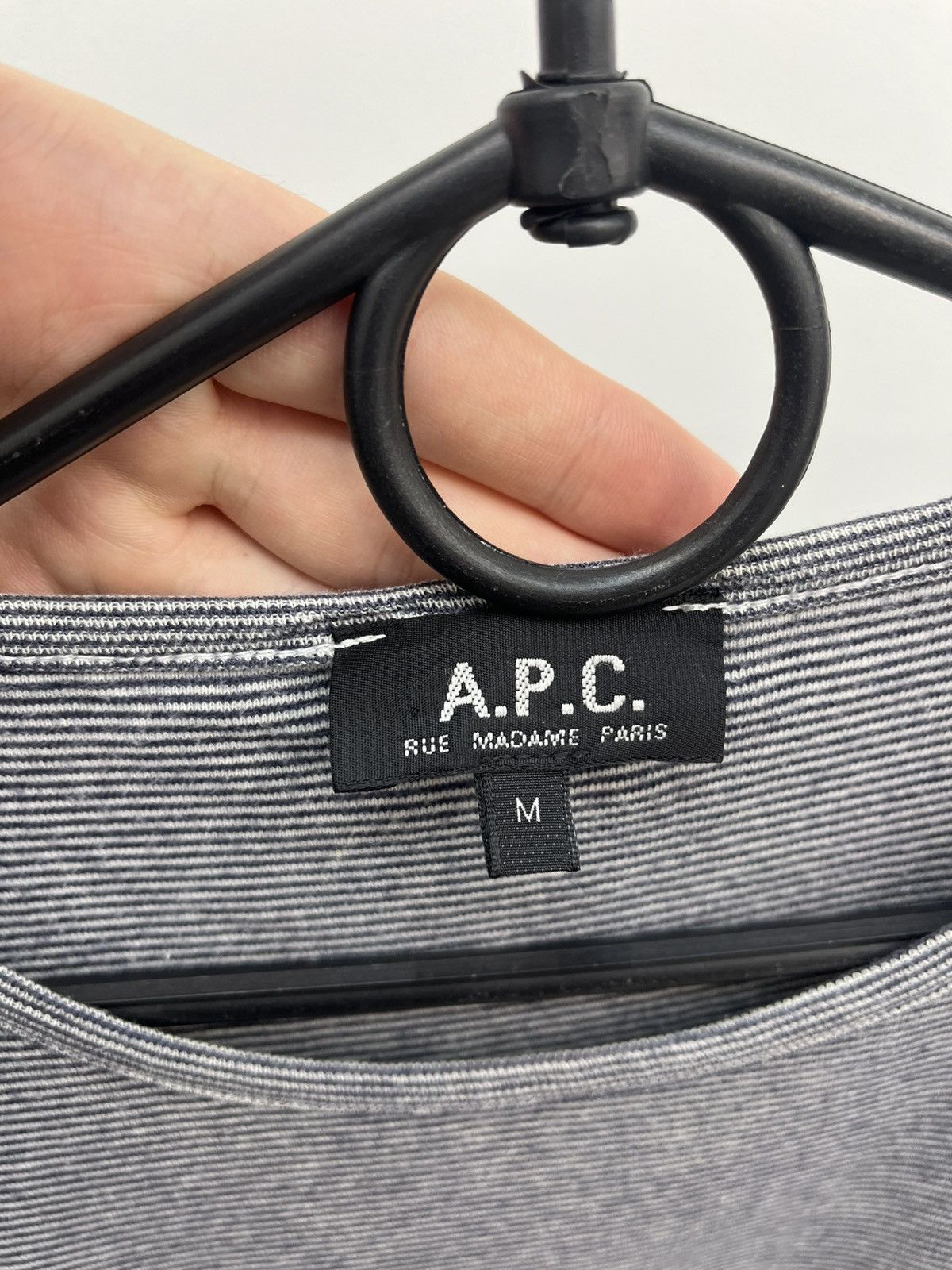 A.P.C. A.P.C. Cotton Striped Tee T-shirt Size US M / EU 48-50 / 2 - 5 Thumbnail