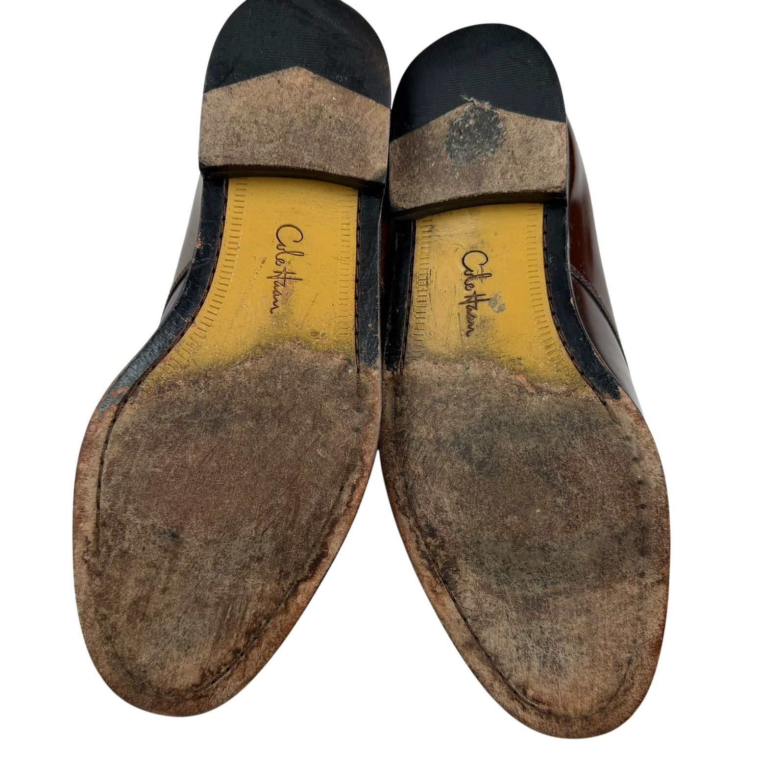 Cole Haan Cole Haan Men's 10.5D Brown Oxford Dress Shoes Size US 10.5 / EU 43-44 - 8 Thumbnail
