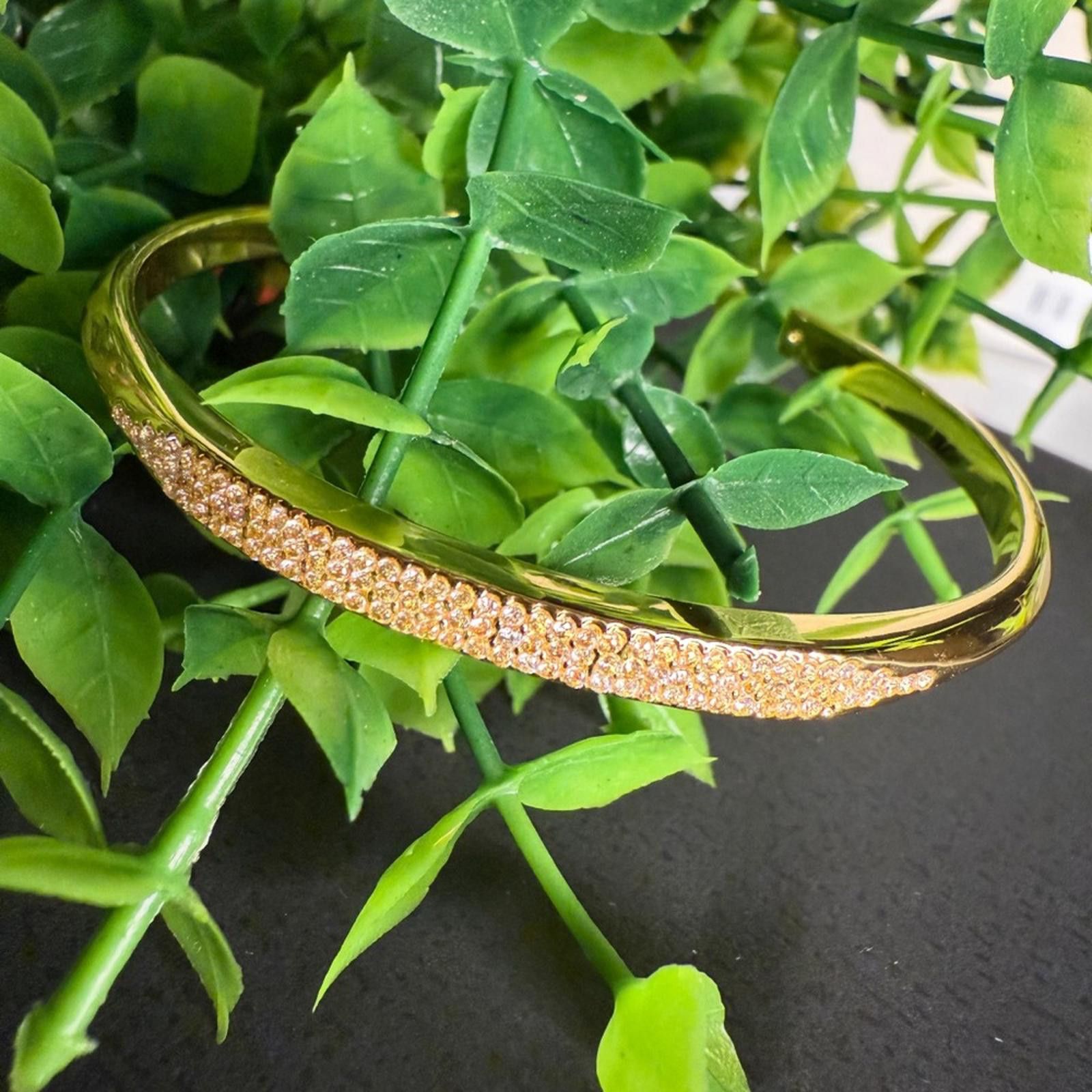 Kate Spade Kate Spade New York Raise The Bar Clear Gold Cut Bracelet Size ONE SIZE - 3 Thumbnail