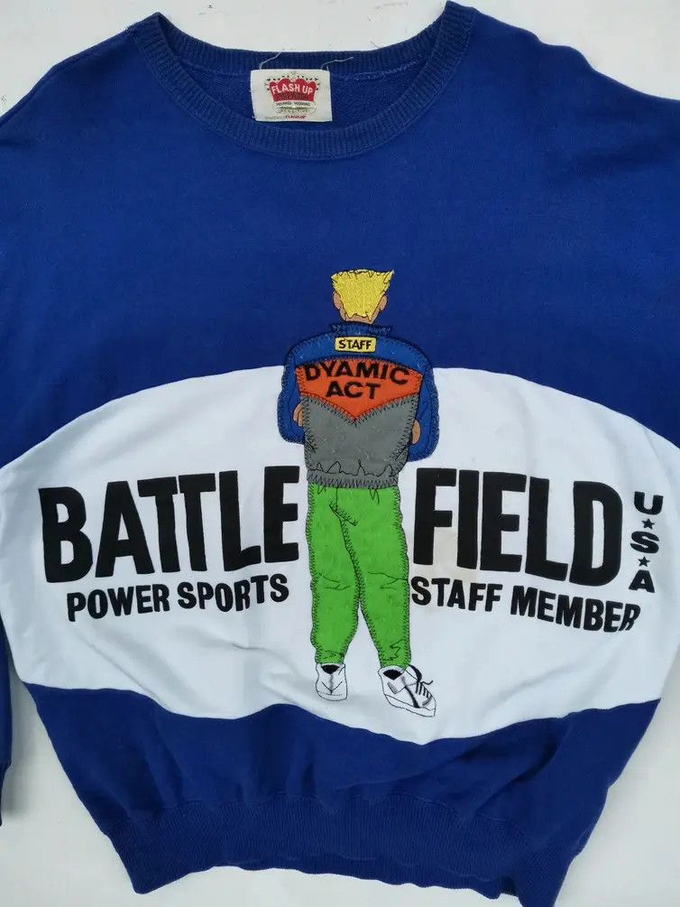 Other Flash up Battle Field USA Big Logo Sweatshirt Size US XL / EU 56 / 4 - 5 Thumbnail