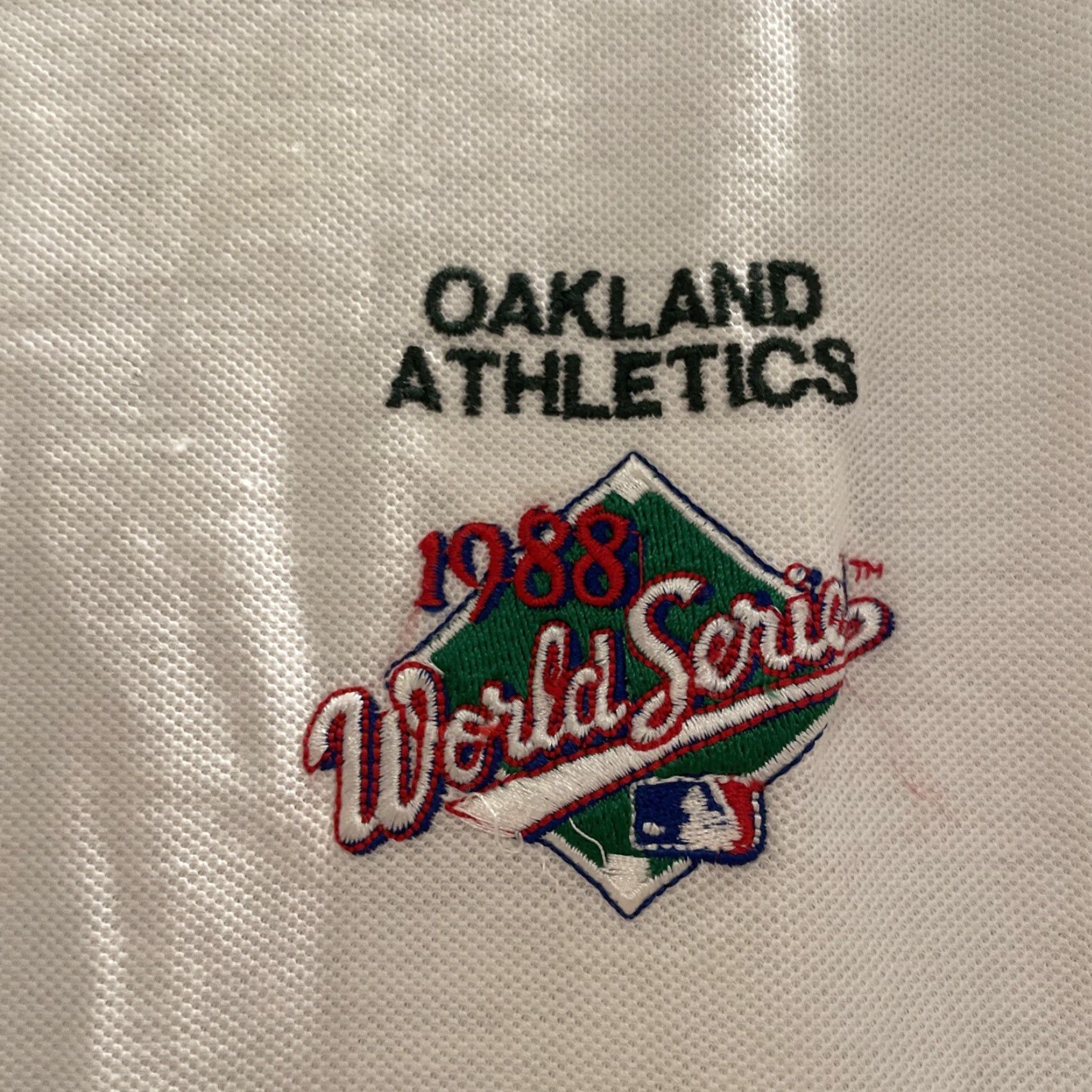 Logo 7 Vintage 1988 World Series Oakland A's Athletics Men's Large Shirt NWT Logo 7 USA Size US L / EU 52-54 / 3 - 2 Thumbnail