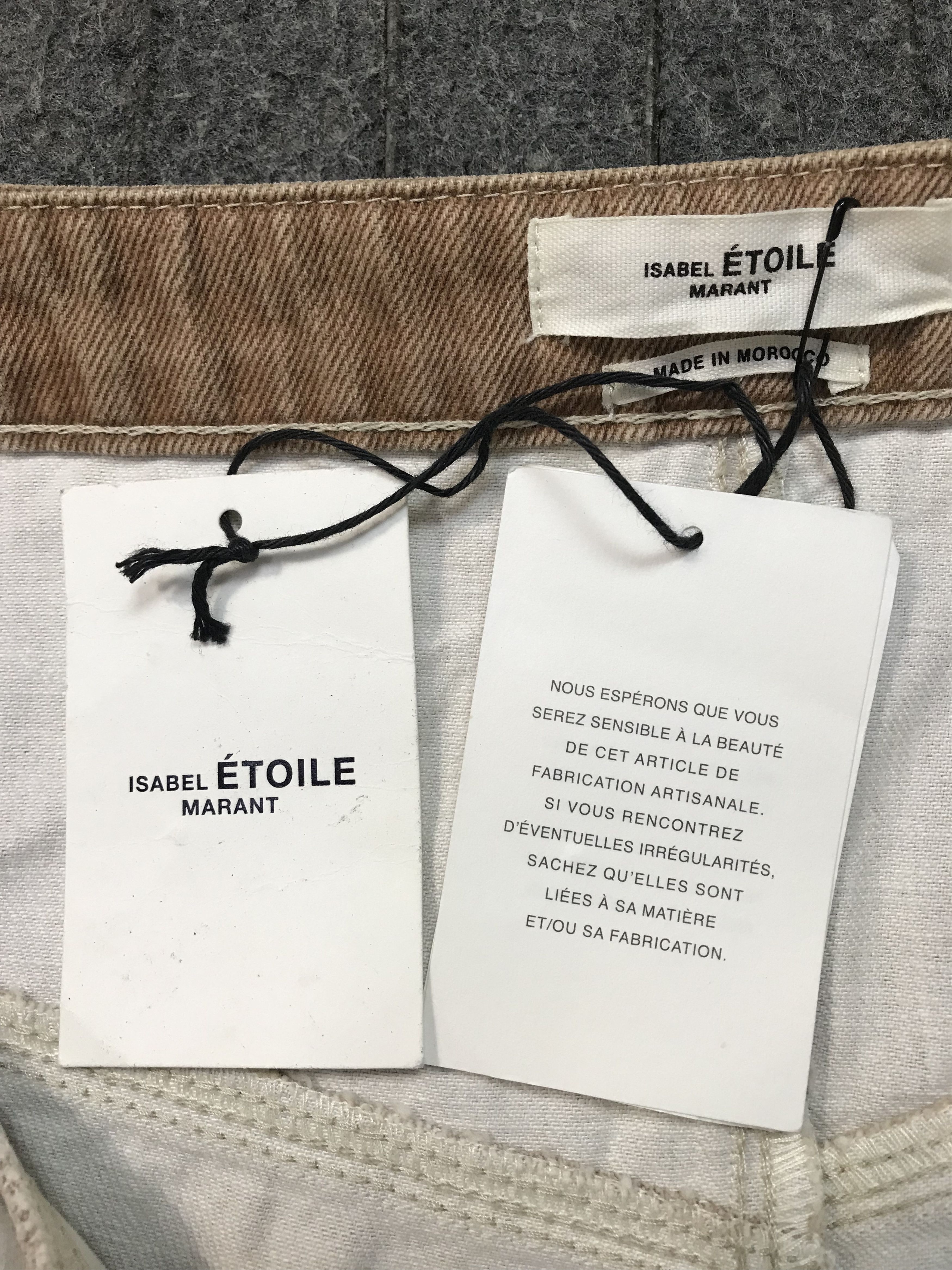 Isabel Marant Etoile Isabel ÉTOILE MARANT Straight Cut Workwear Carpenter Jeans Size 30" / US 8 / IT 44 - 10 Thumbnail