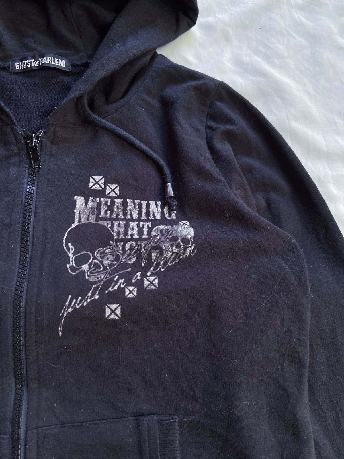 Beauty Beast GHOST OF HARLEM SKULL ZIP HOODIE number nine kapital Size US S / EU 44-46 / 1 - 6 Thumbnail