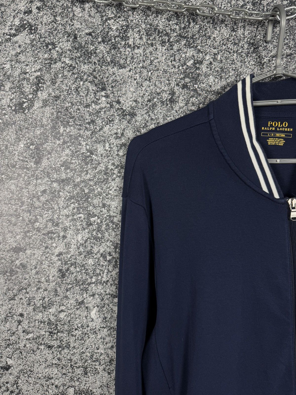 Polo Ralph Lauren Men’s Polo Ralph Lauren Cotton Full Zip Bomber Jacket Size L Size US L / EU 52-54 / 3 - 3 Thumbnail