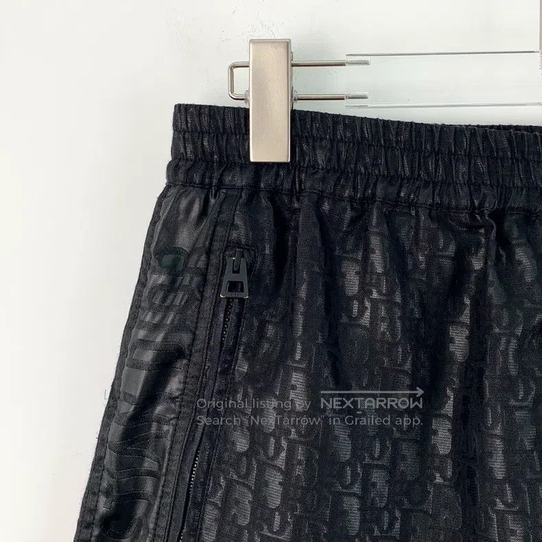 Dior Dior Black logo dark pattern full print cotton casual elas Size 24" / US 00 / IT 34 - 3 Thumbnail