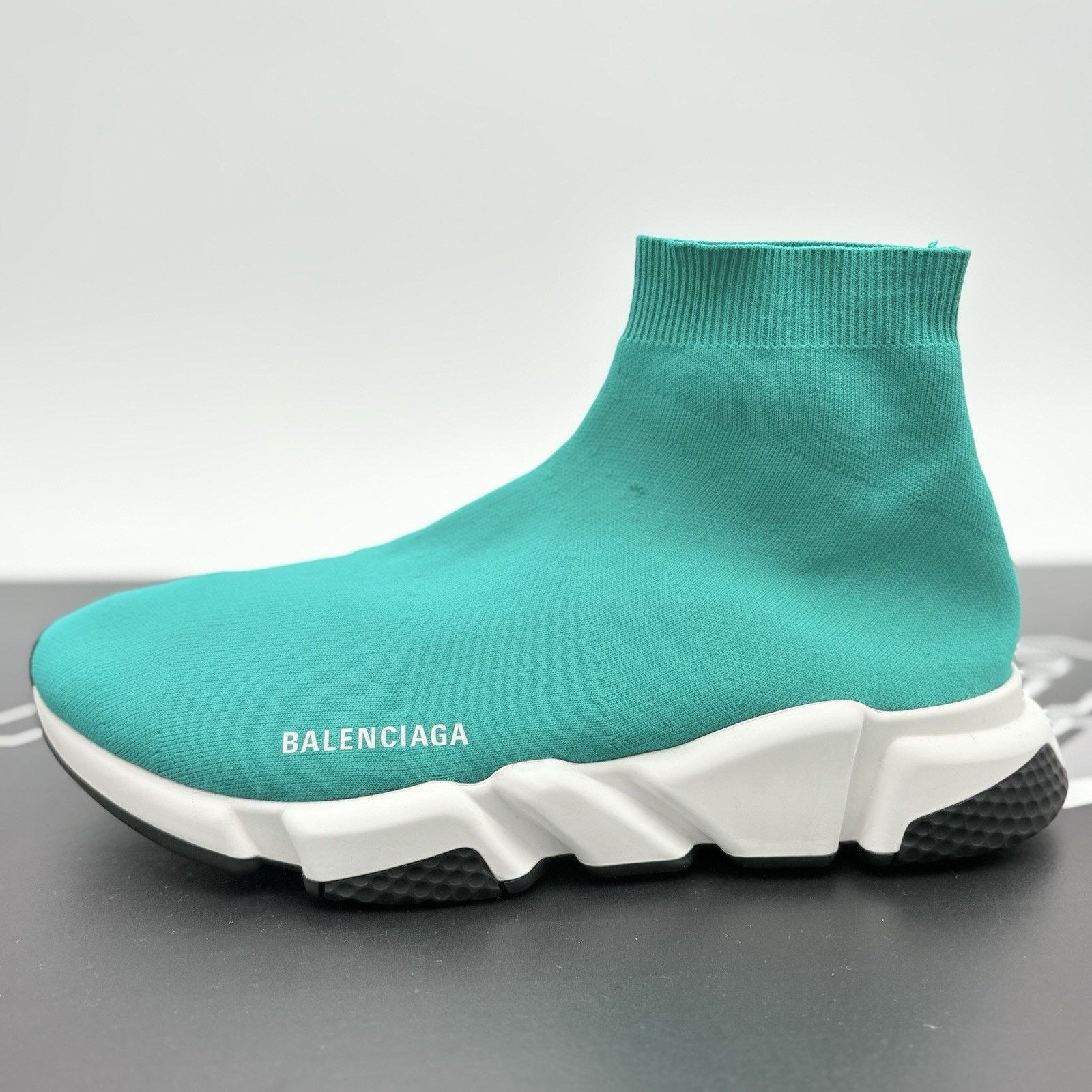 Balenciaga Balenciaga Speed Trainer ' Turquoise ' | GREAT CONDITION! Size US 11 / EU 44 - 8 Thumbnail
