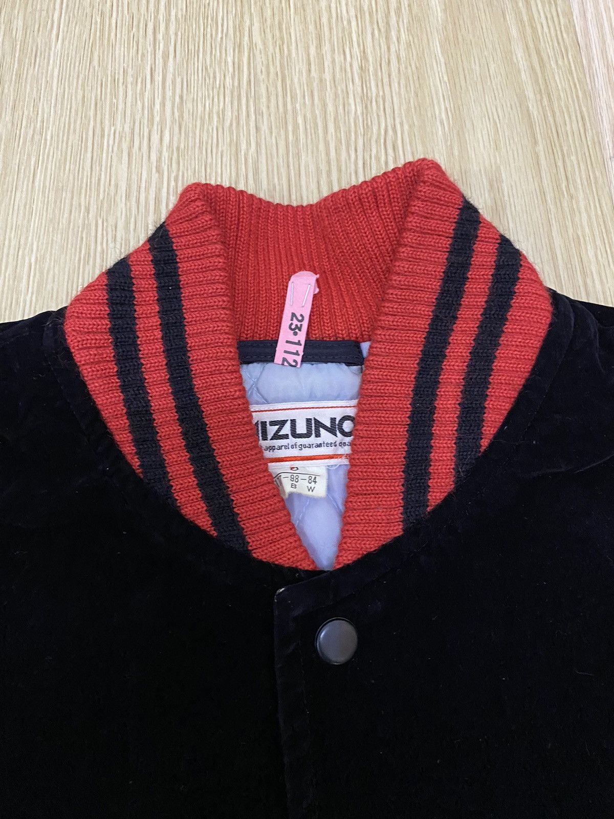 Mizuno × Vintage Vintage Mizuno Velvet Varsity Jacket Size US L / EU 52-54 / 3 - 5 Thumbnail
