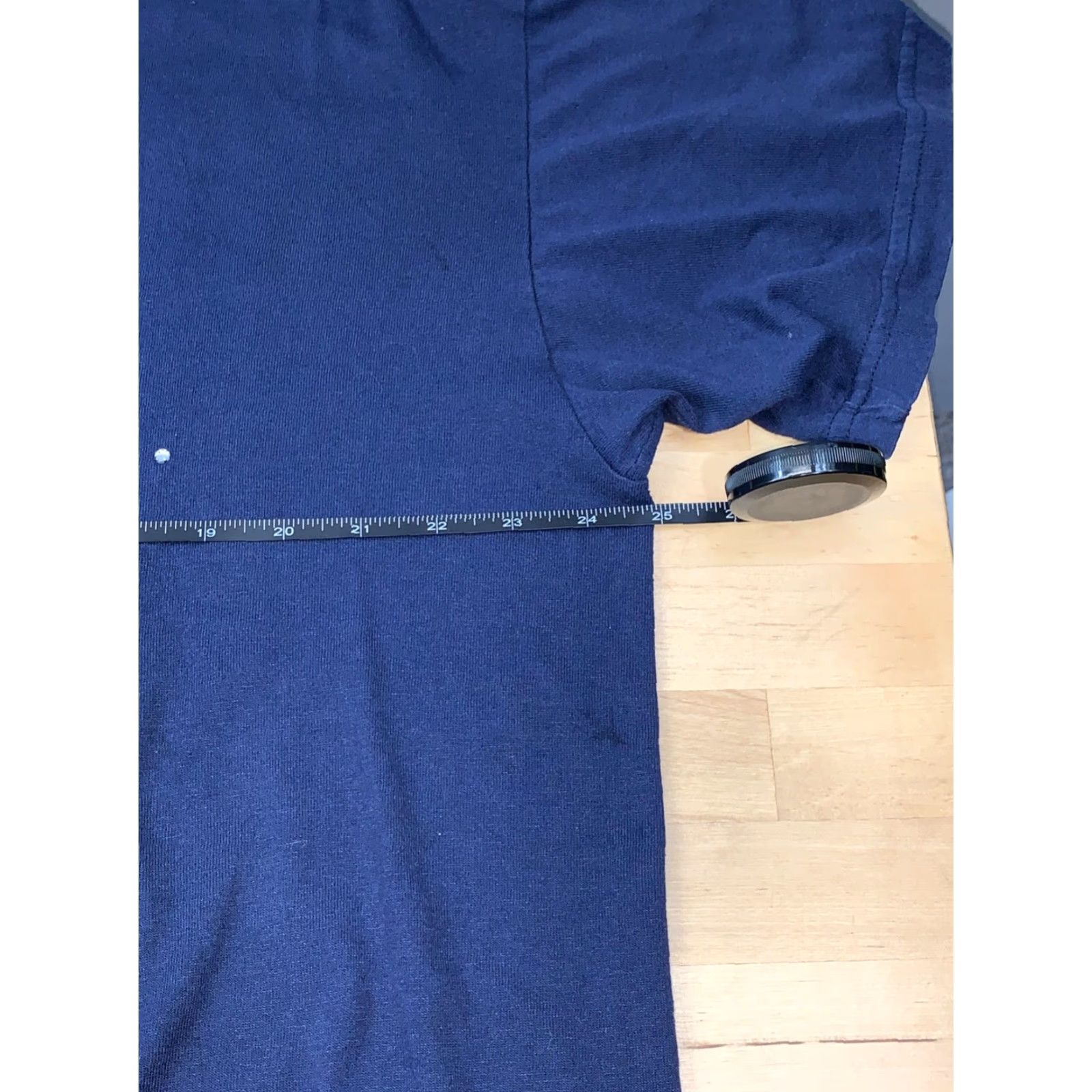 Vintage VINTAGE Casual Wear T-Shirt One Size Blue 1990s Oversized Cotton Casual Mens Womens Size ONE SIZE - 7 Thumbnail