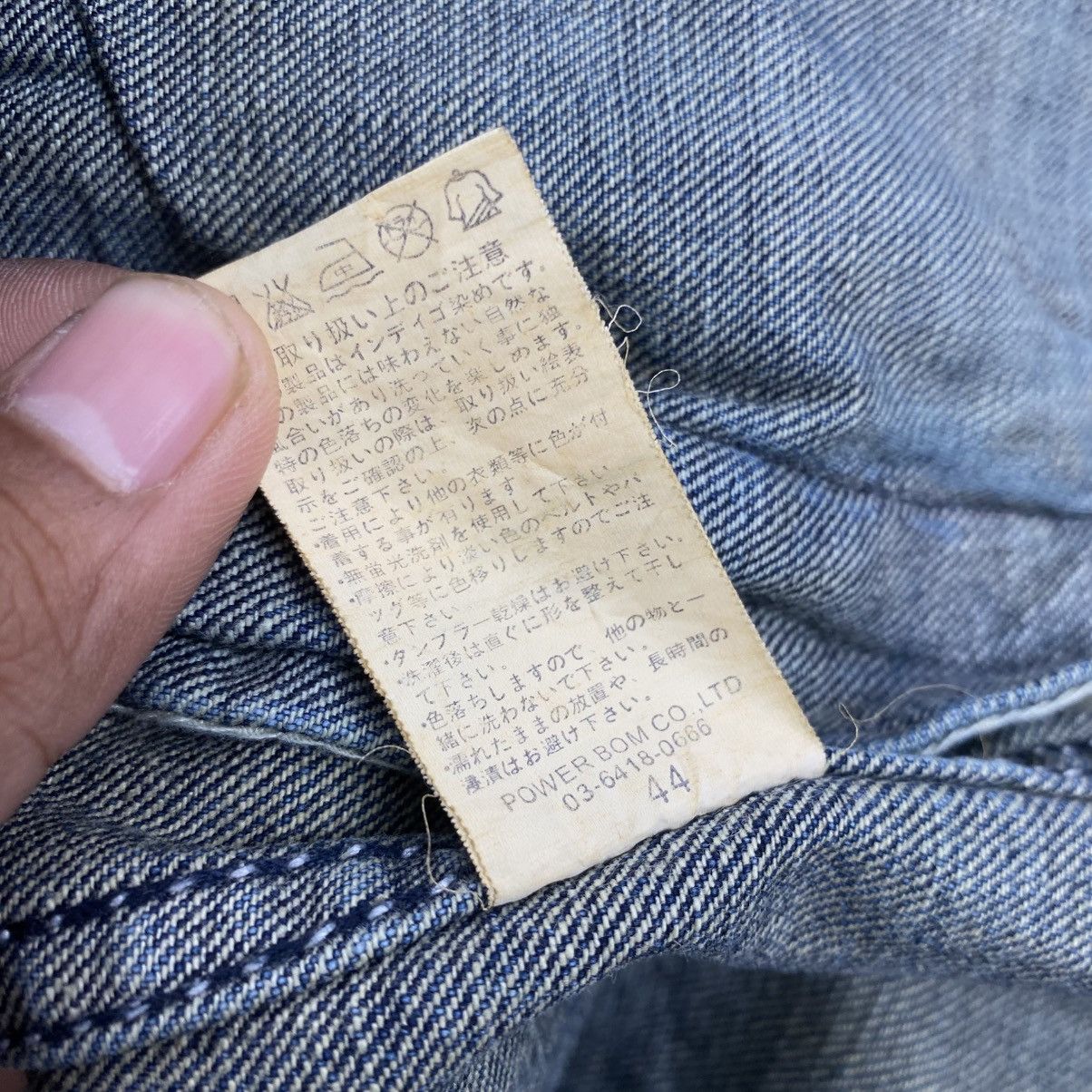 GOSTAR DE FUGA Vintage Fuga Distressed Faded Denim Jacket Ifsix Lgb Style Size US M / EU 48-50 / 2 - 12 Thumbnail