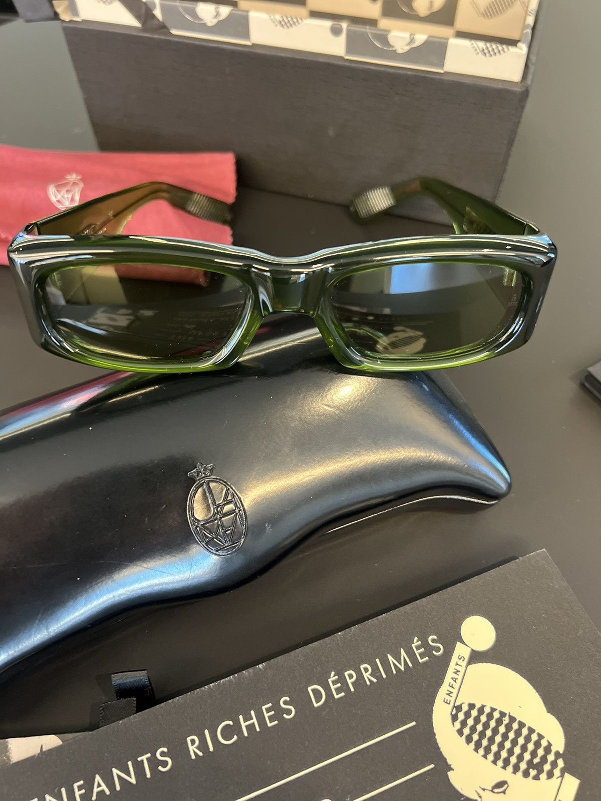 Enfants Riches Deprimes × Jacques Marie Mage Enfant Riches Deprimes The Upsetter Sunglasses Size ONE SIZE - 15 Thumbnail