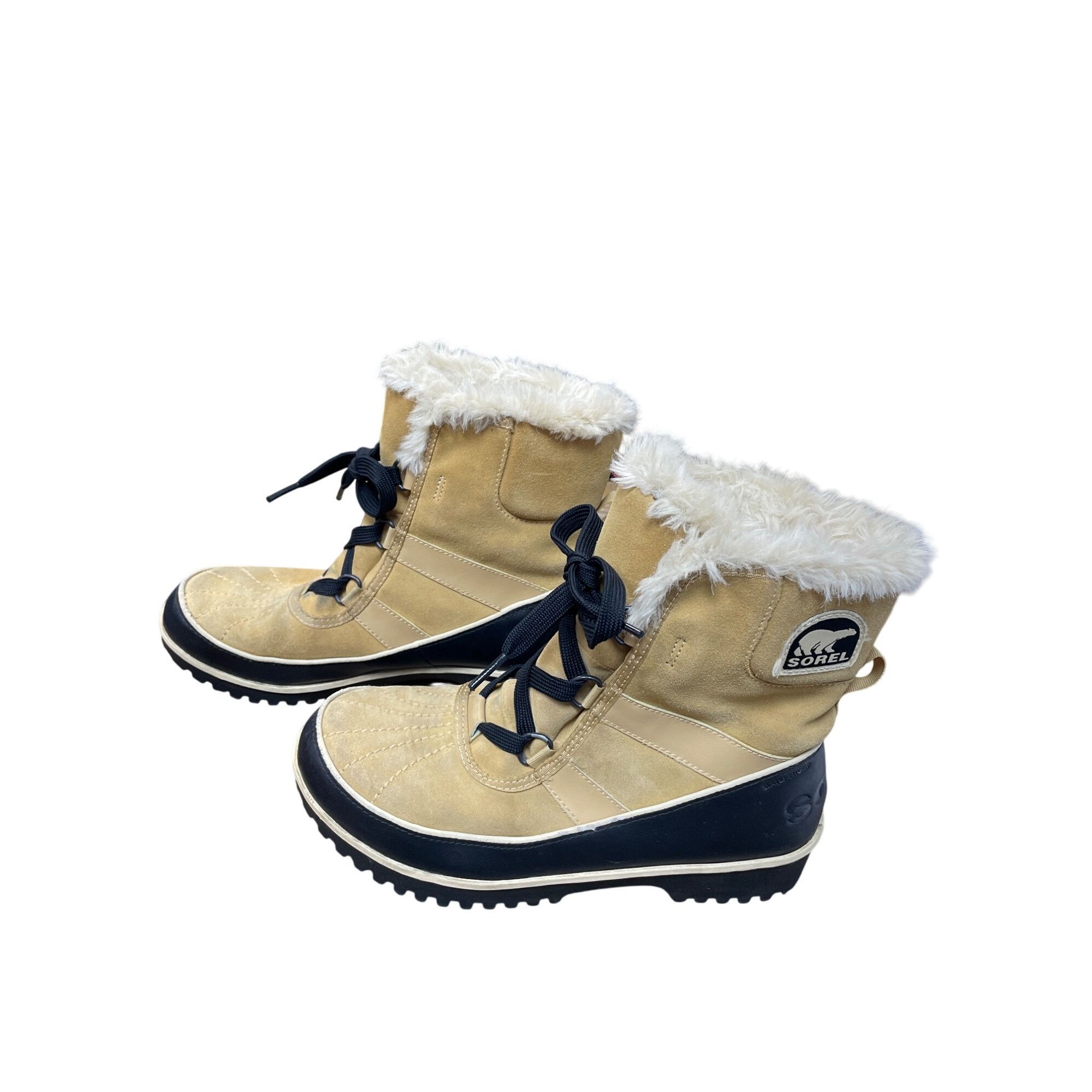 SOREL Sorel Womens Carnival Winter Boots Faux Fur Lined Size 8.5 S Size US 8.5 / IT 38.5 - 3 Thumbnail