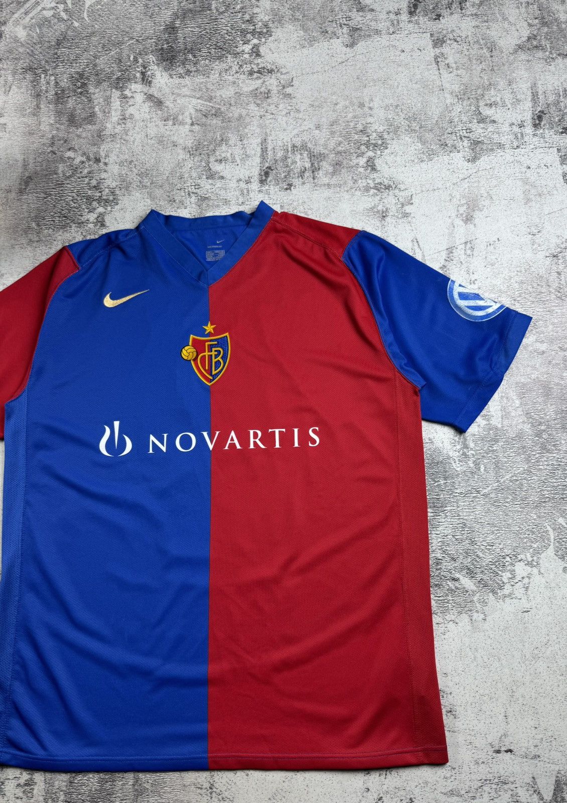 Nike BASEL 2006/2008 Matthias Nike Bloke core Soccer Football Fan T Shirt Jersey Kit Size US L / EU 52-54 / 3 - 4 Thumbnail