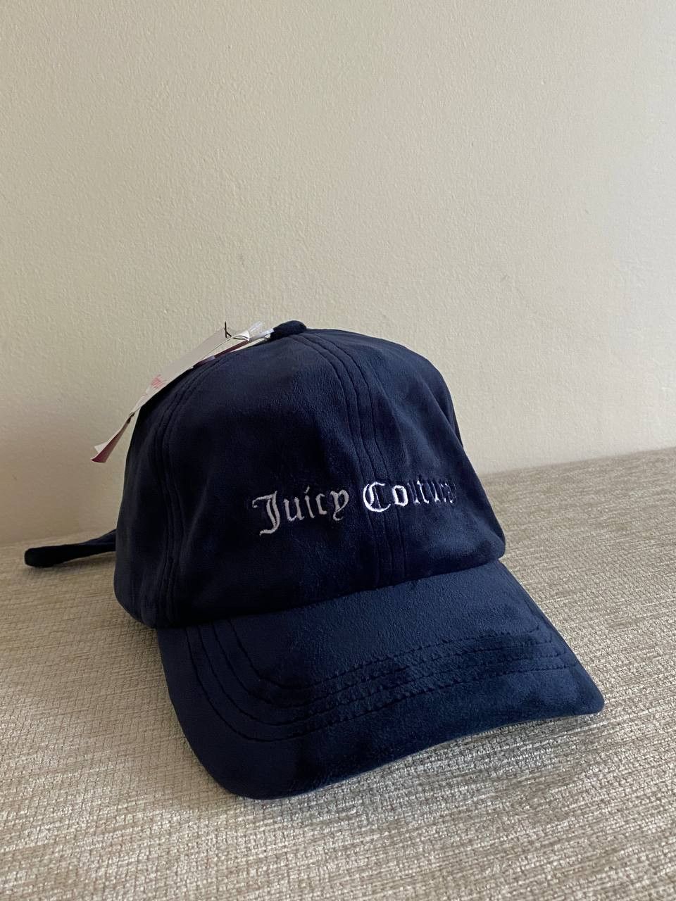 Juicy Couture Juicy Couture Sport Y2K Small Logo Velour Cap Size ONE SIZE - 3 Thumbnail
