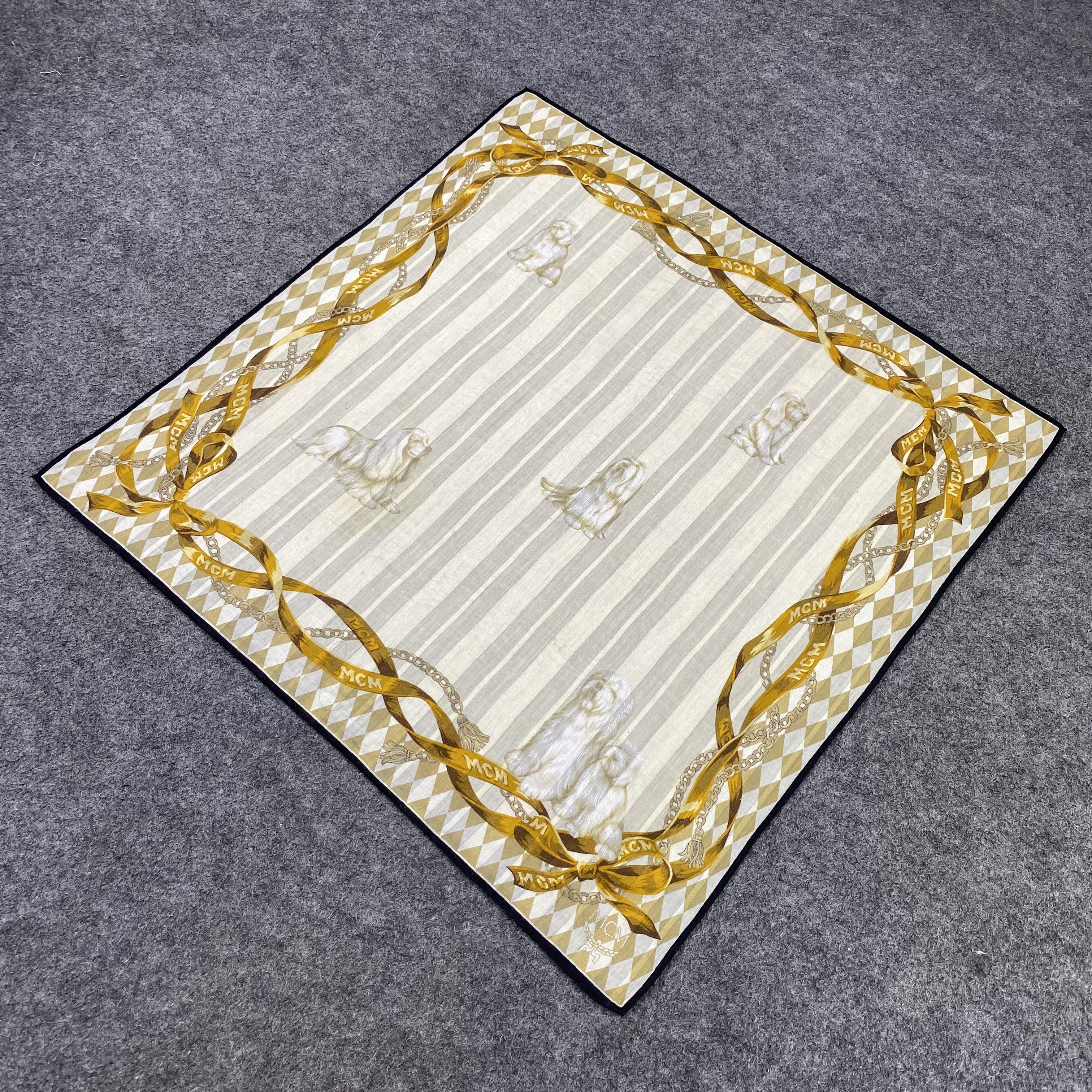 MCM MCM Handkerchief Neckerchief Bandana-B1943 Size ONE SIZE - 4 Thumbnail