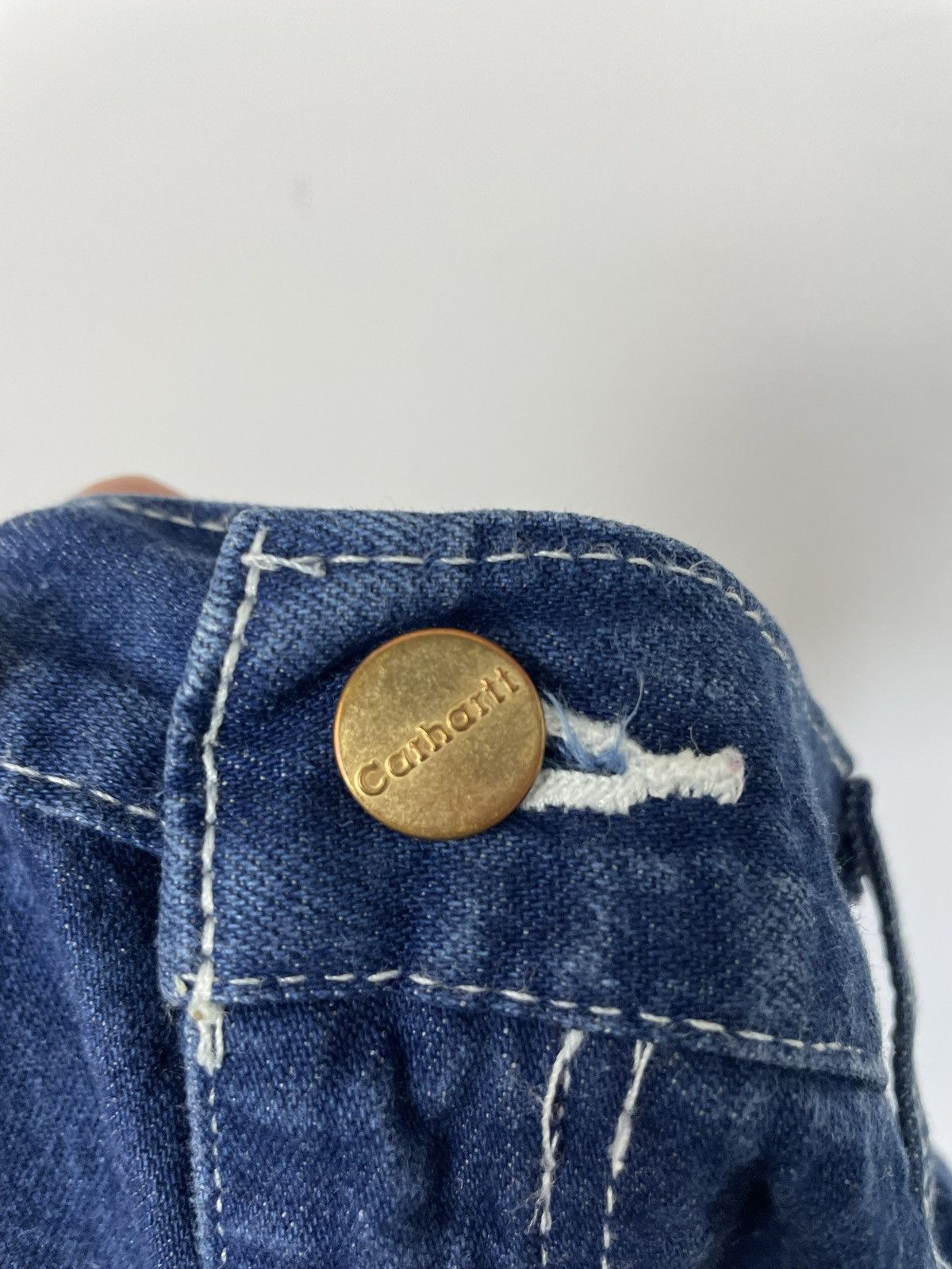 Carhartt Vintage 90s Carhartt Single Knee Basic Rare Work Pant Denim Size US 36 / EU 52 - 3 Thumbnail