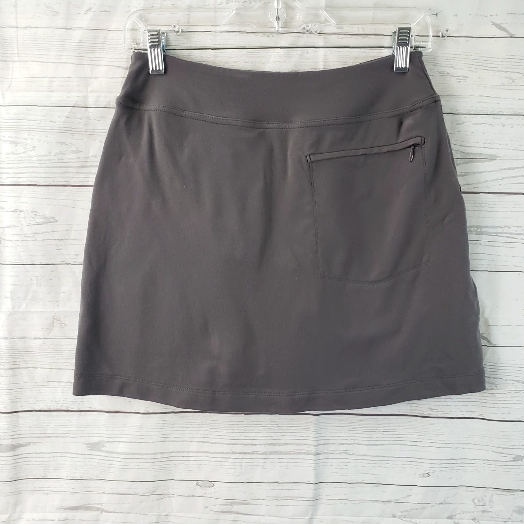 Footjoy FootJoy Skort Womens XS Solid Gray Pull On Pockets Activewear Short Nylon Spandex Women's Athletic Styled 90s? Size ONE SIZE - 3 Thumbnail