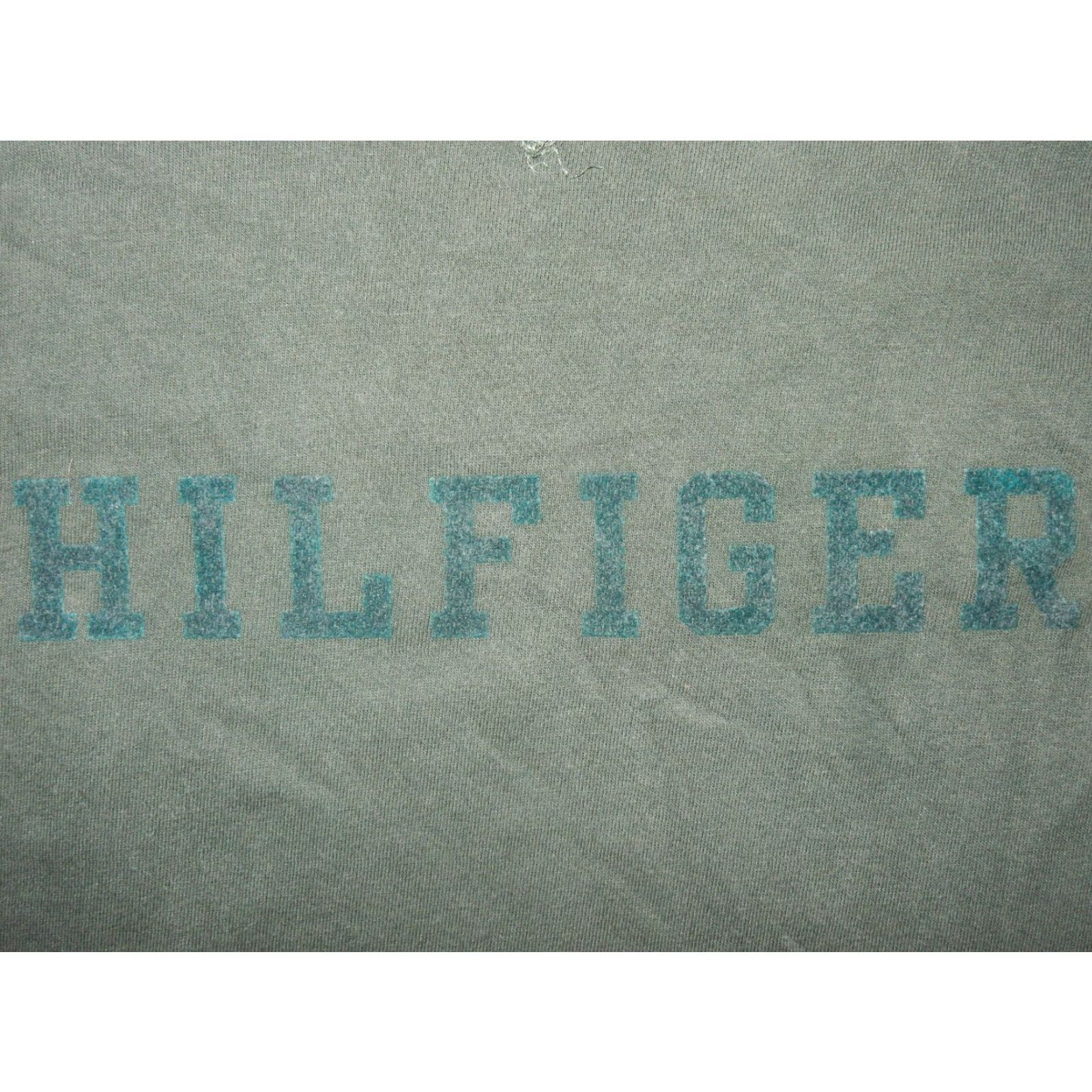 Tommy Hilfiger VINTAGE Tommy Hilfiger T-Shirt Long Sleeve 2XLT Green Men Size 2XLT Cotton Shirt Mens Tall Size US XXL / EU 58 / 5 - 2 Thumbnail