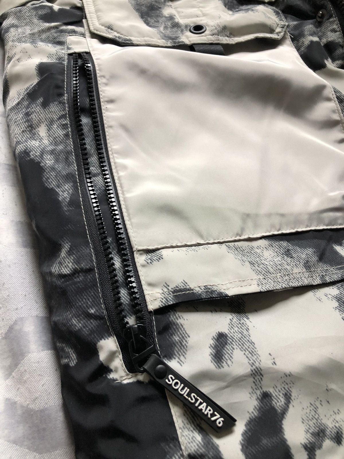 Soulstar × Vintage New w/ Tags Soul Star Snow Camo Hooded Winter Jacket Size US XXL / EU 58 / 5 - 5 Thumbnail