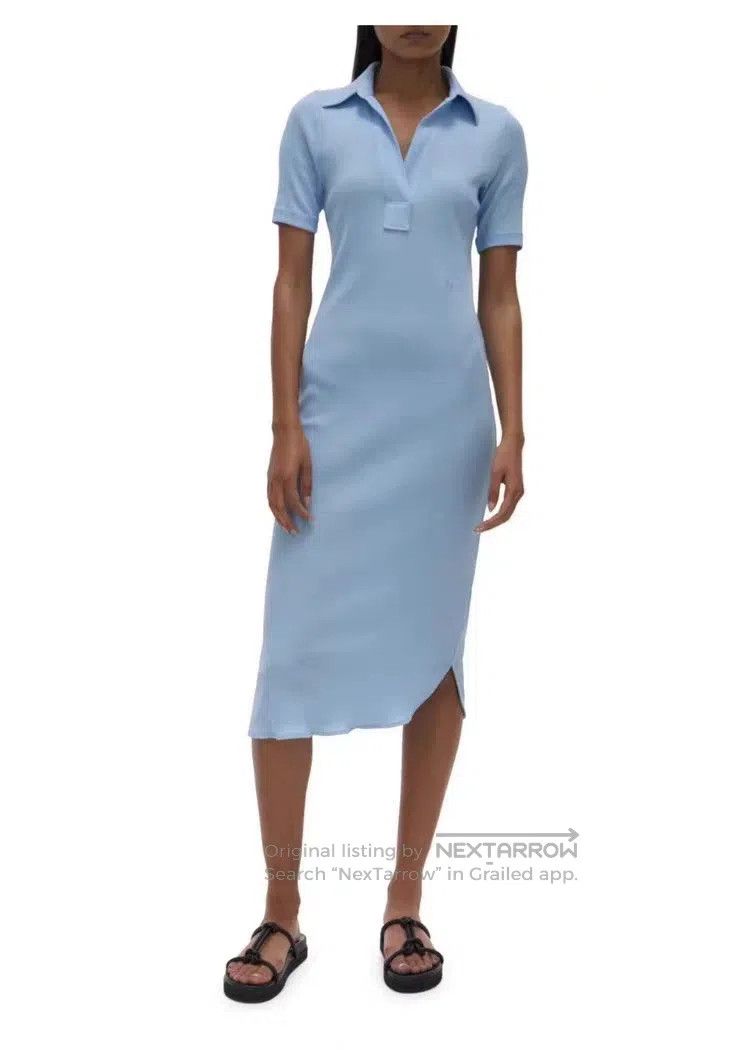 Helmut Lang HELMUT LANG Blue Dress Size XS / US 0-2 / IT 36-38 - 1 Thumbnail