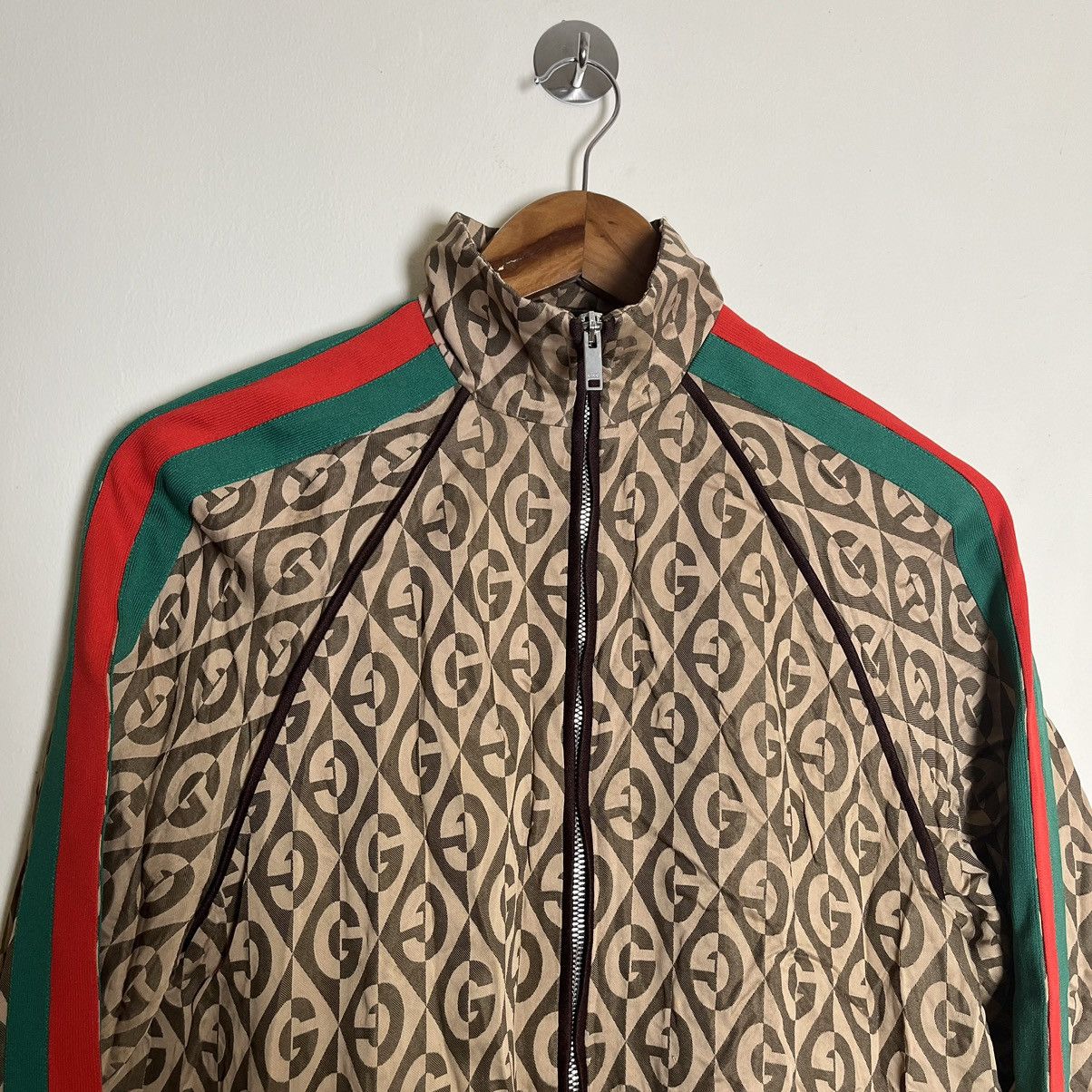 Gucci Gucci G Rhombus Jacquard Track Jacket Size S / US 4 / IT 40 - 2 Thumbnail