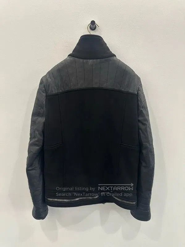 Balmain Balmain Men's Black Leather Jacket . Size US M / EU 48-50 / 2 - 3 Thumbnail