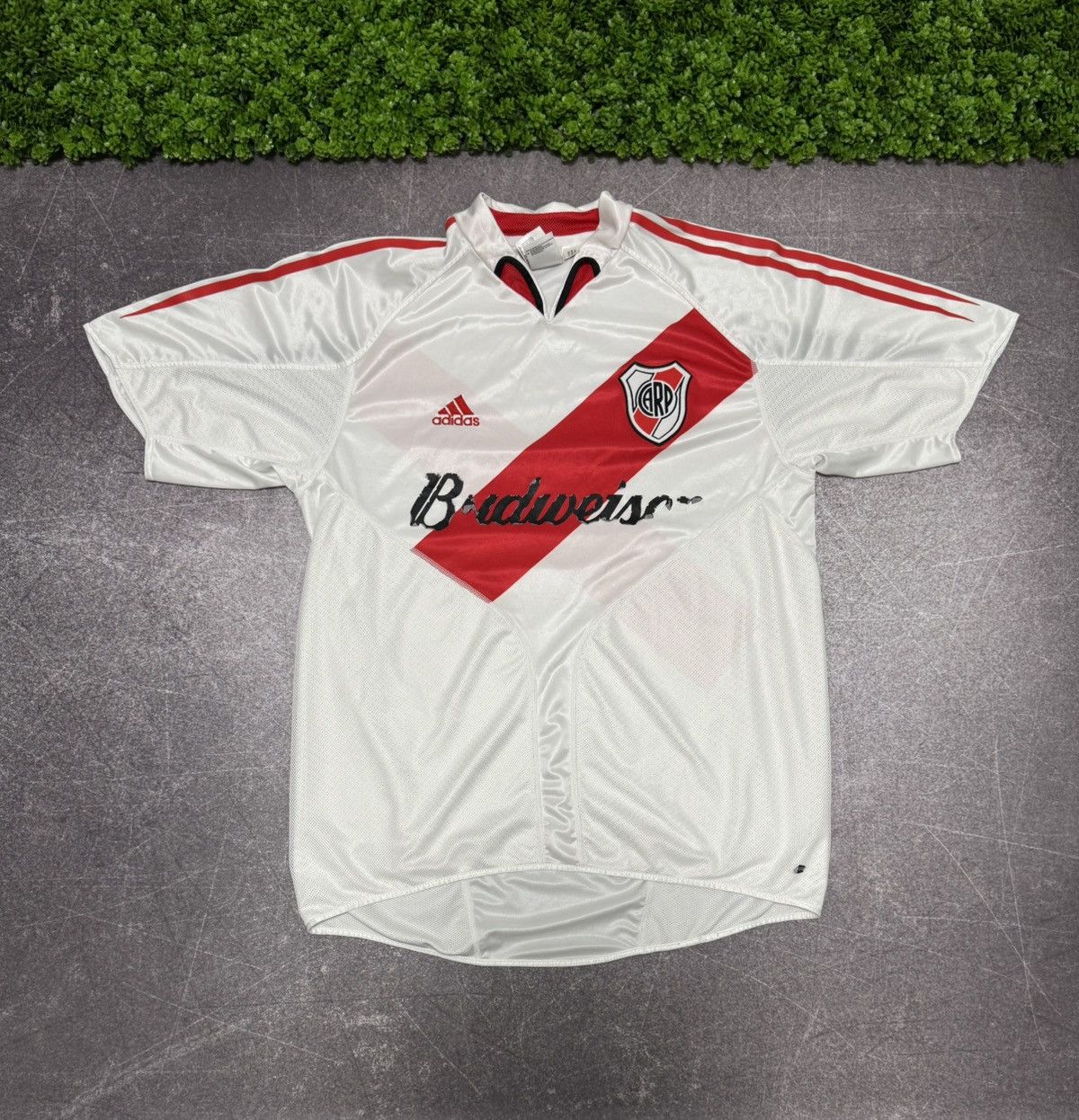 Adidas River Plate Football 2004/2006 Adidas Soccer Argentina XL Size US L / EU 52-54 / 3 - 1 Thumbnail