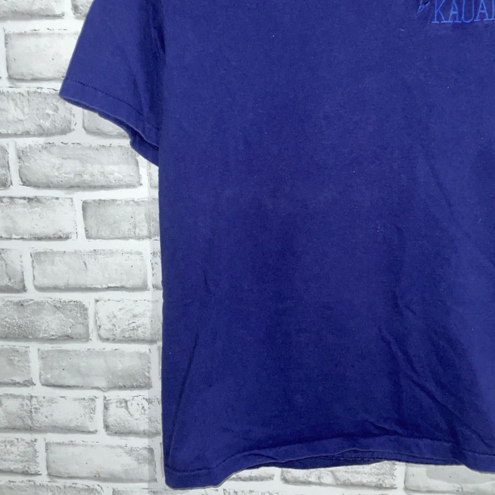 Hanes VINTAGE Hanes Purple Graphic T-Shirt Mens Medium USA Theme 80s Style Size US M / EU 48-50 / 2 - 3 Thumbnail
