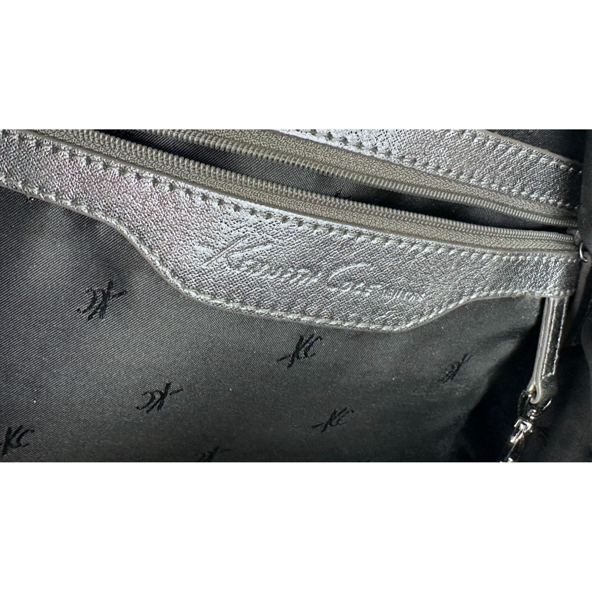 Kenneth Cole Kenneth Cole New York Metallic Silver Leather Shoulder Bag M Size ONE SIZE - 22 Thumbnail