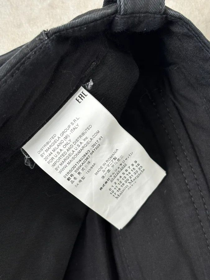 Maison Margiela SS2017 Maison Margiela Black Cargo Minimalist Pants Size US 34 / EU 50 - 14 Thumbnail