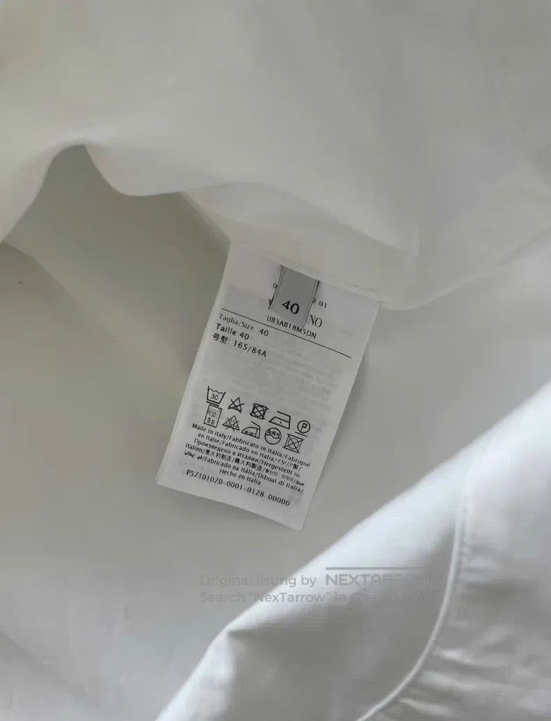 Valentino Valentino White shirt Size M / US 6-8 / IT 42-44 - 7 Thumbnail