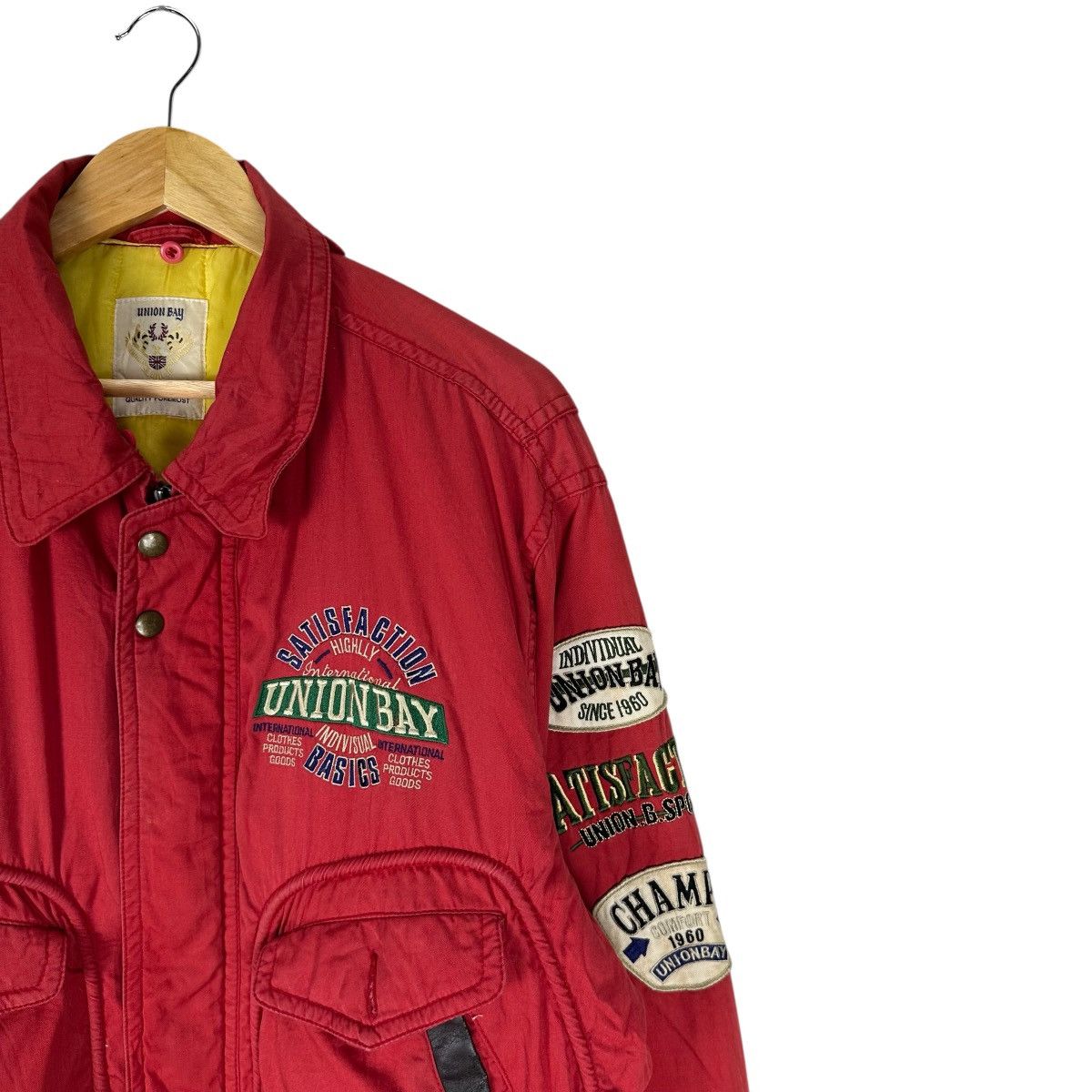 Japanese Brand UNION BAY PATCH JACKET LIKE ISSEY MIYAKE Size US L / EU 52-54 / 3 - 4 Thumbnail